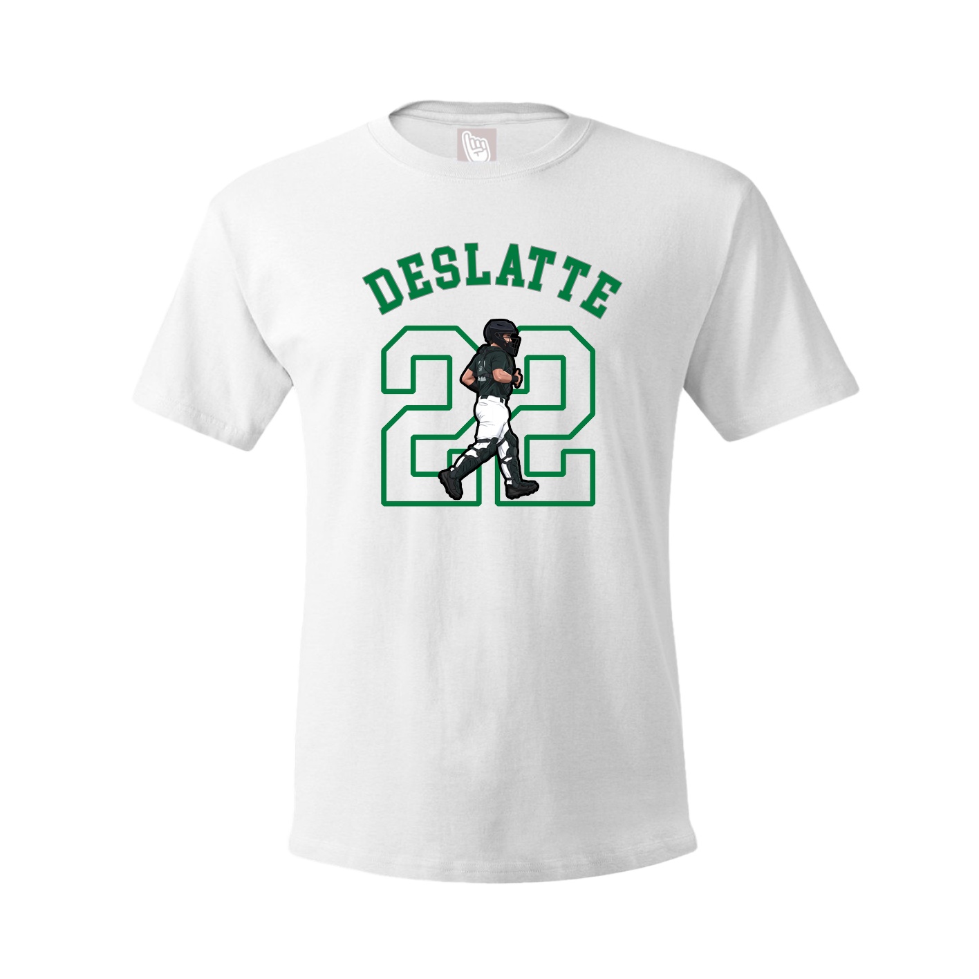 Youth Tee — Shirsey Arch in White