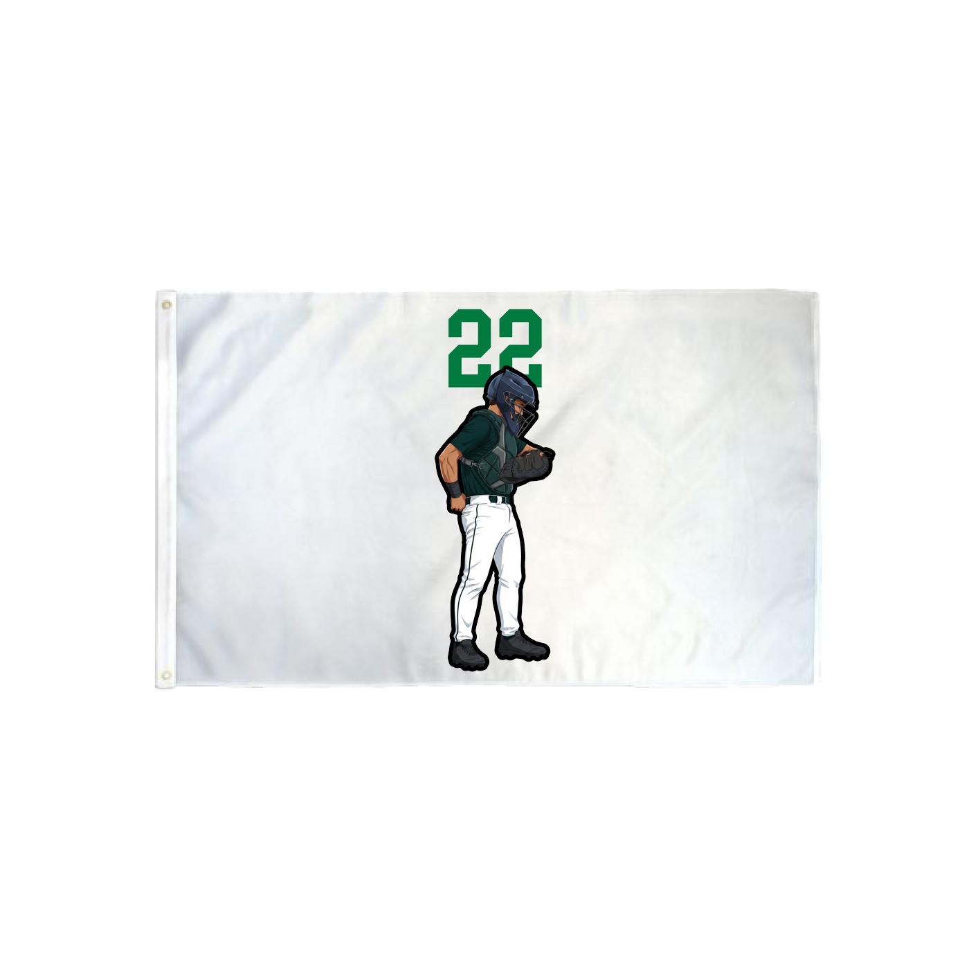 3x5 Flag — Number Top in Classic