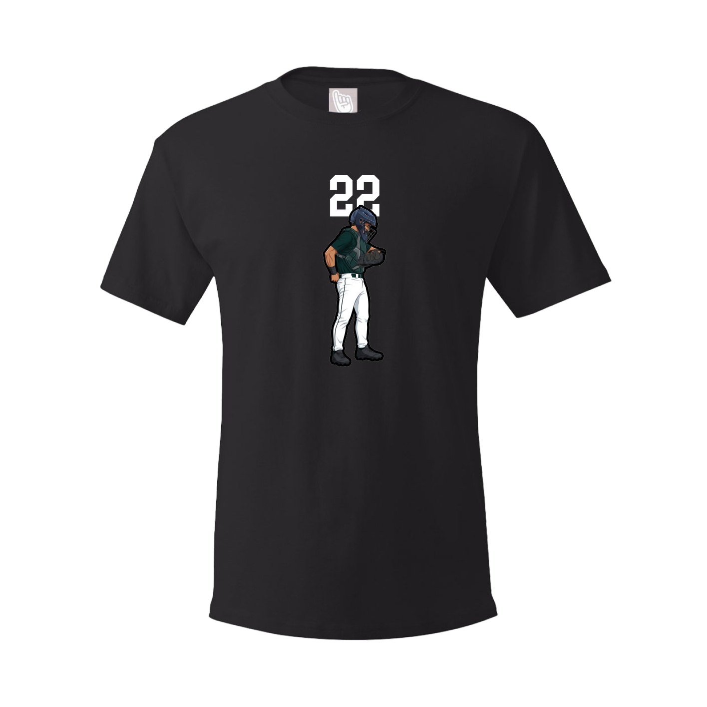 Tee — Number Top in Black