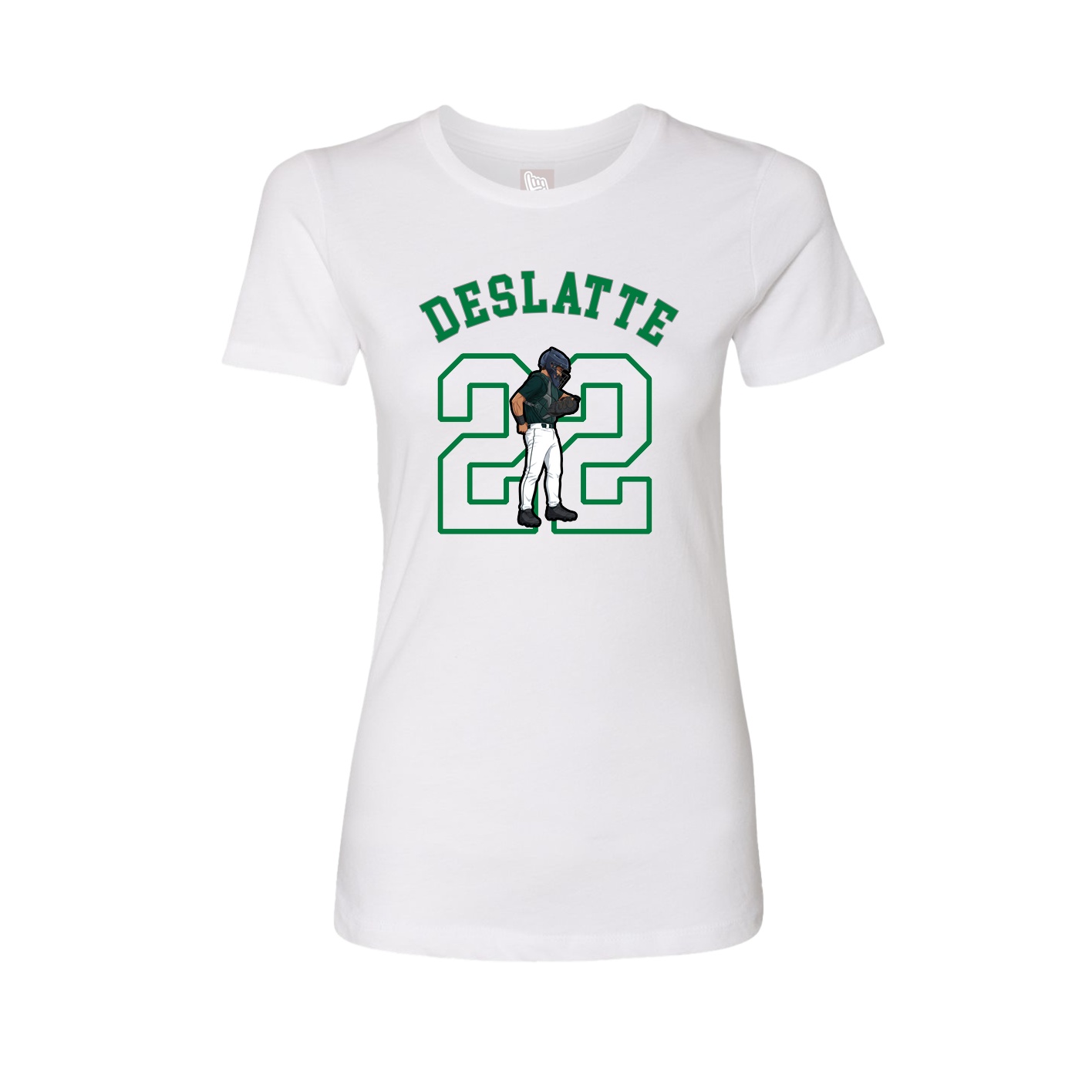 Womens Tee — Shirsey Arch in White