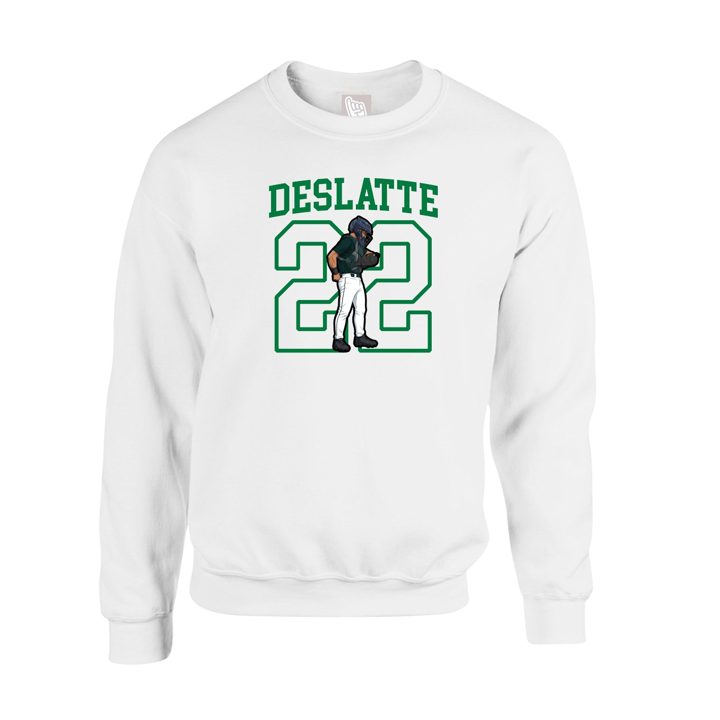 Fleece Crew — Shirsey in White