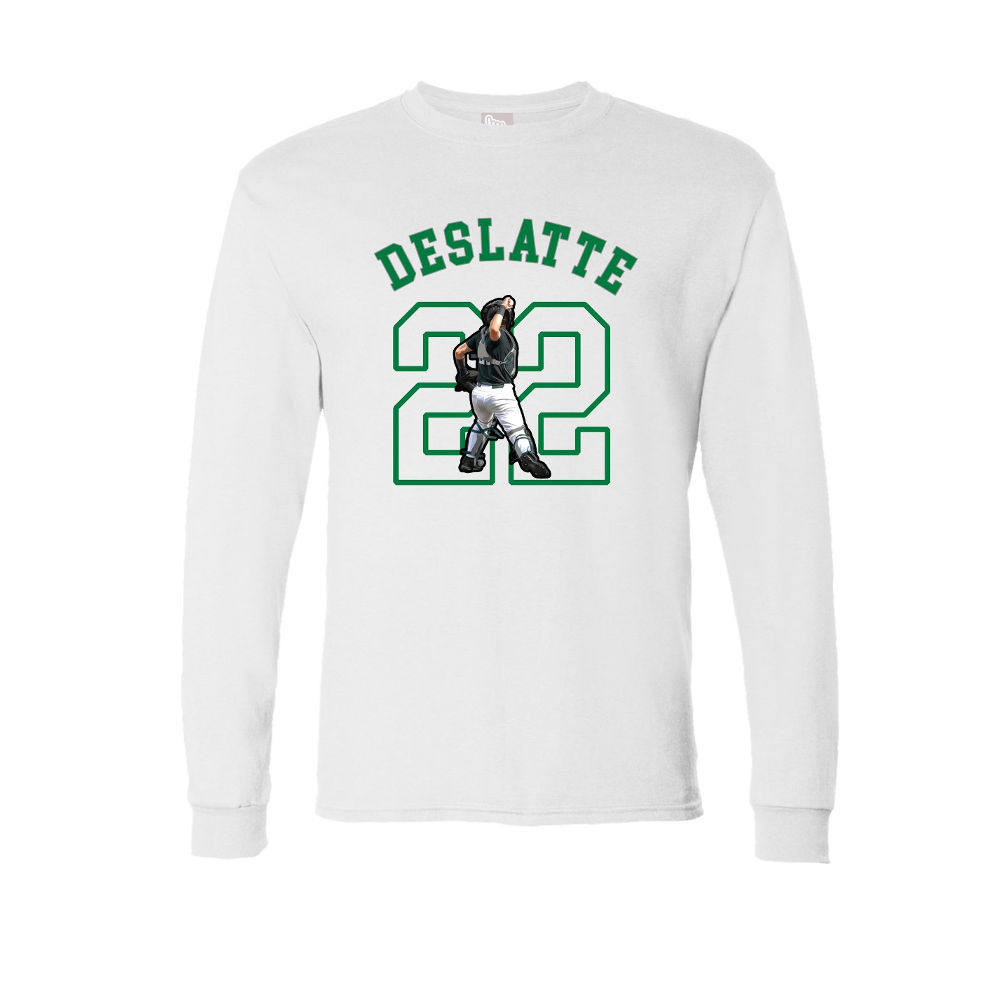 Long Sleeve Tee — Shirsey Arch in White