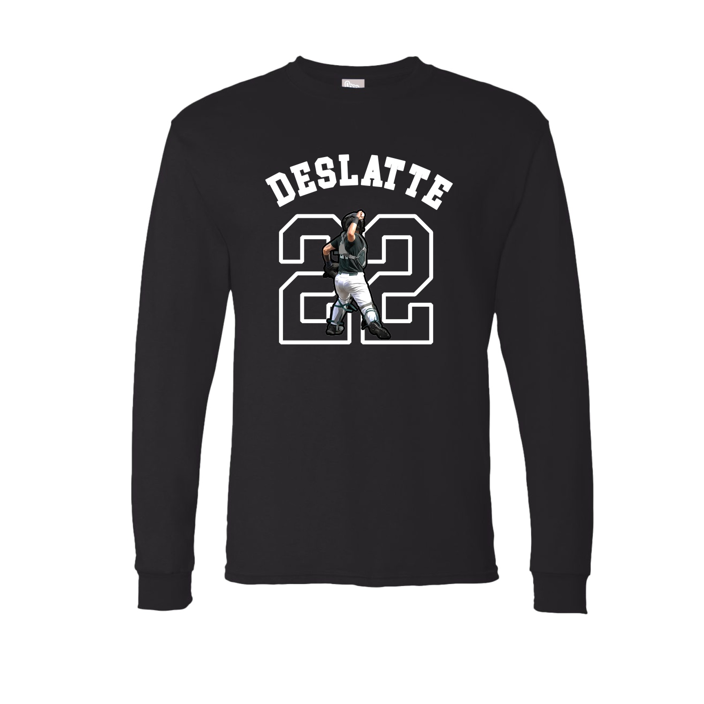 Long Sleeve Tee — Shirsey Arch in Black