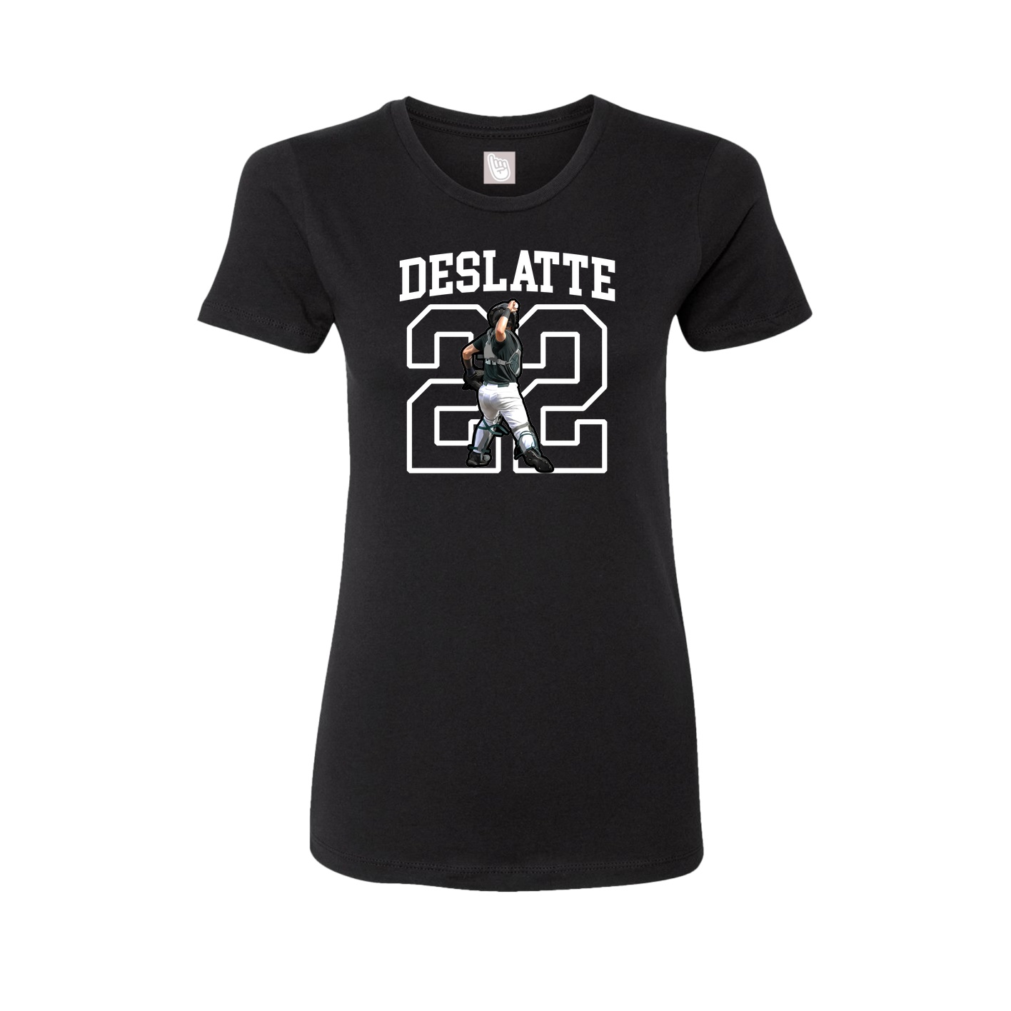 Fitted Women's Tee — Shirsey in Black