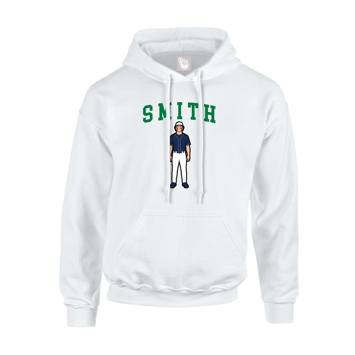 Hoodie — Shirsey in White