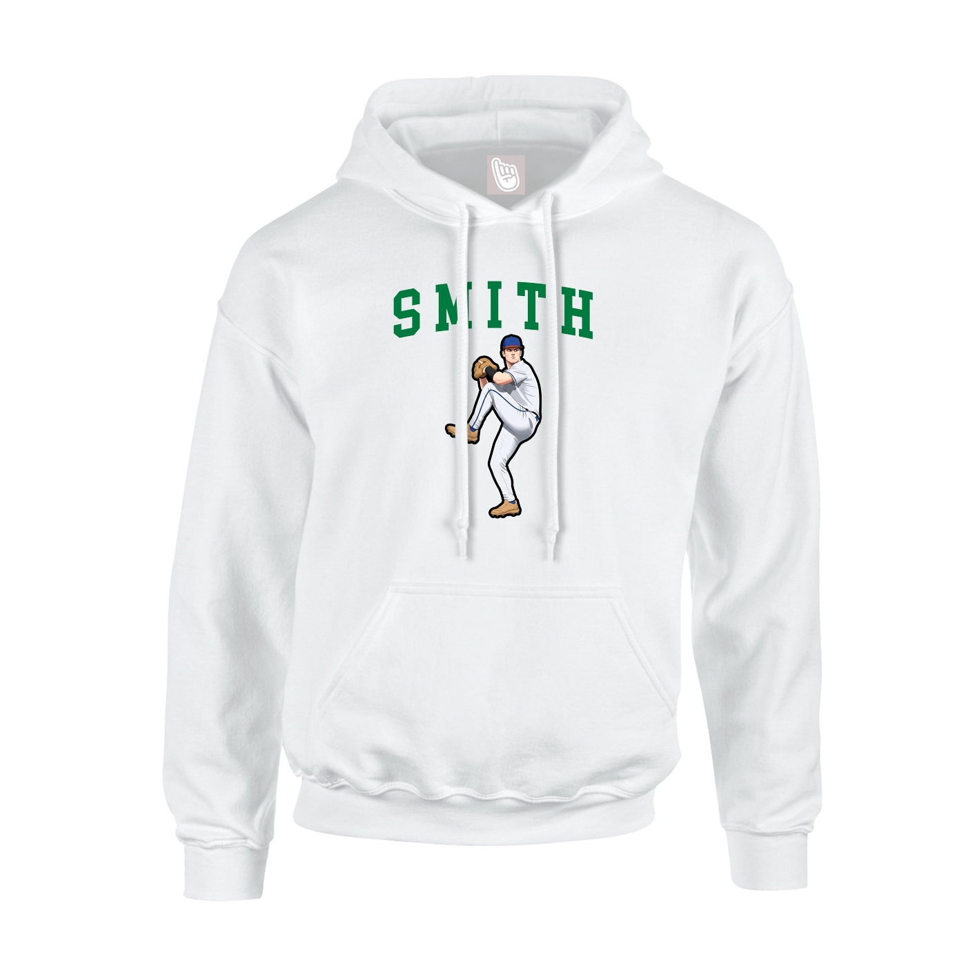 Youth Hoodie — Shirsey in White