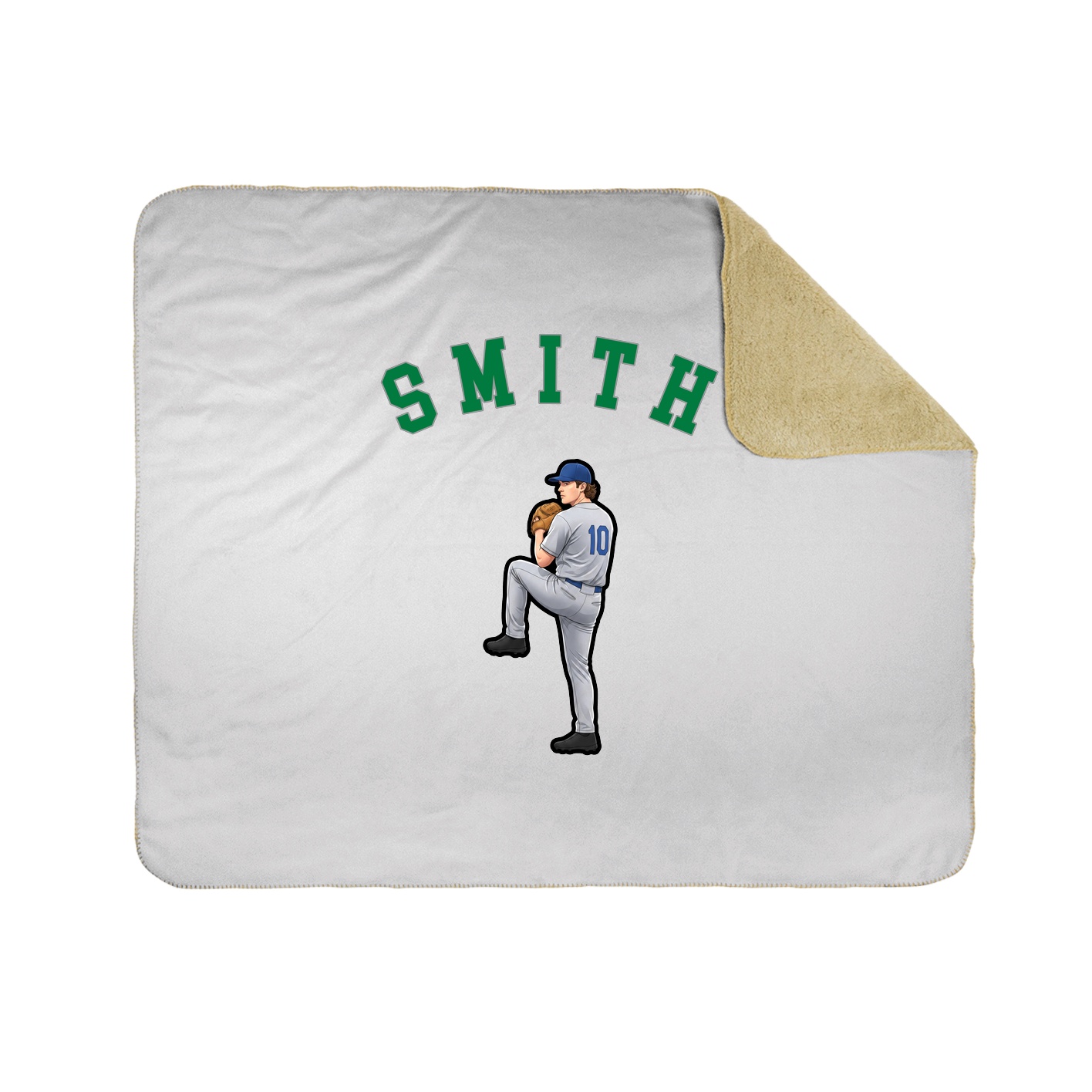 Throw Blanket — Shirsey Arch in White