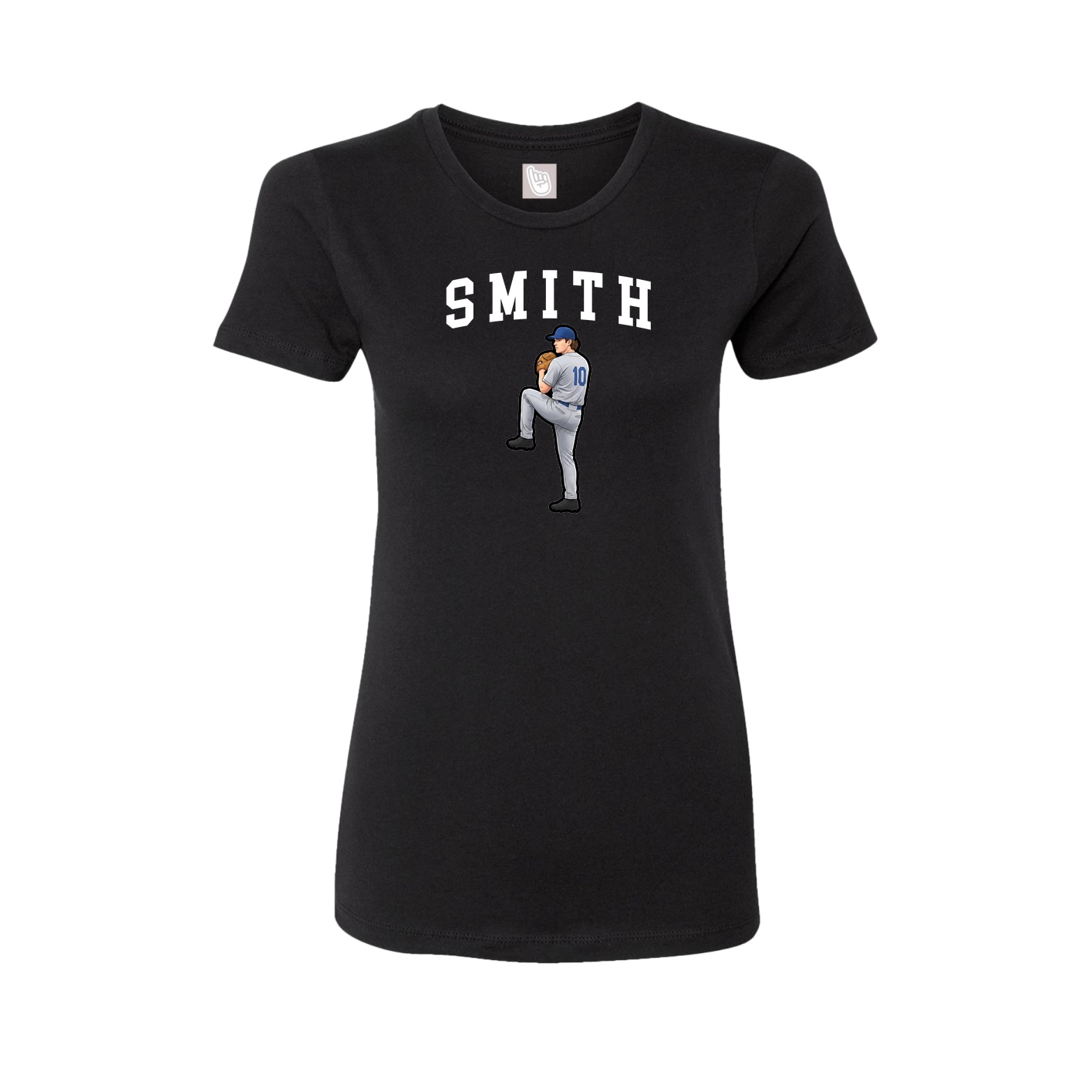 Fitted Women's Tee — Shirsey in Black