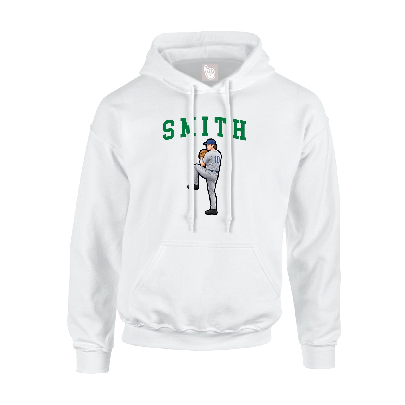 Hoodie — Shirsey in White