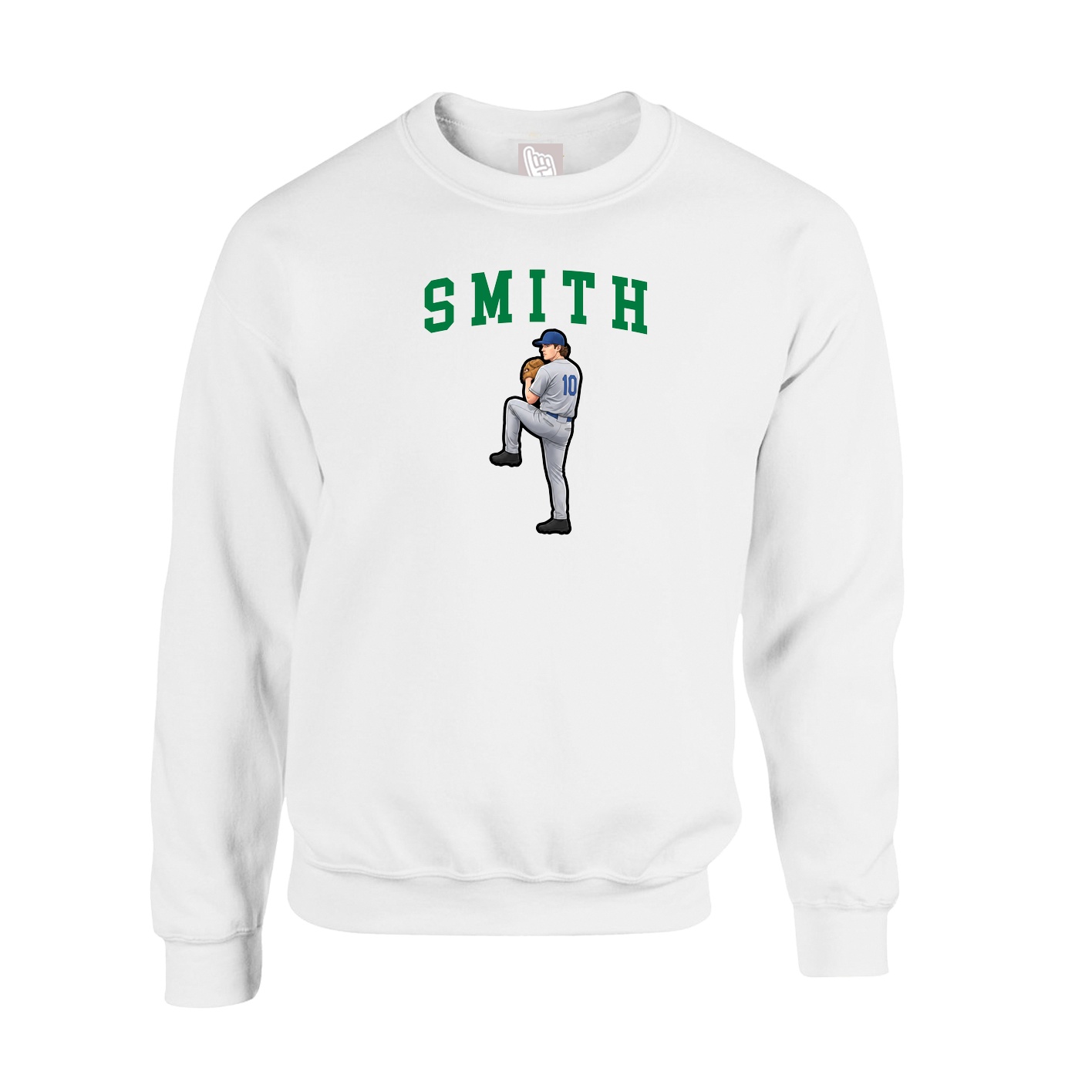 Fleece Crew — Shirsey in White