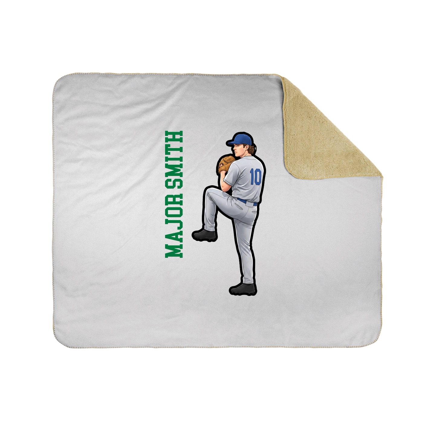 50x60 Sherpa Lined Throw Blanket