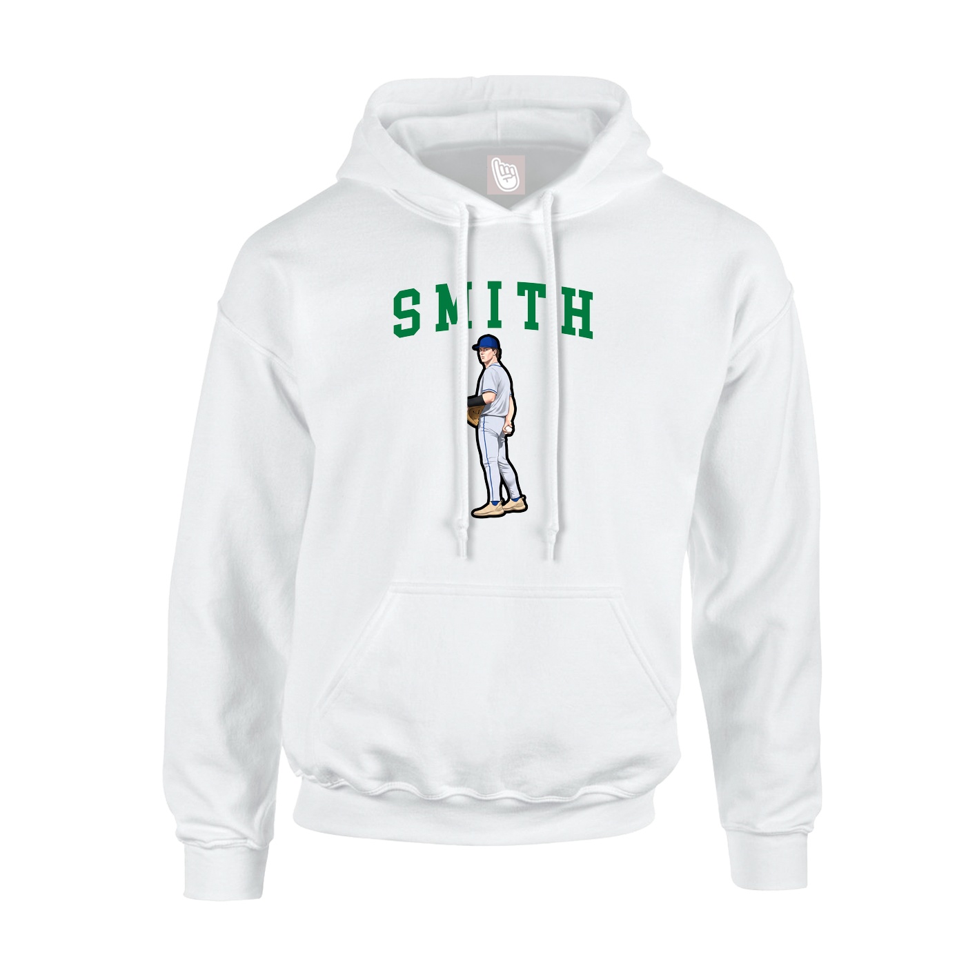 Hoodie — Shirsey in White
