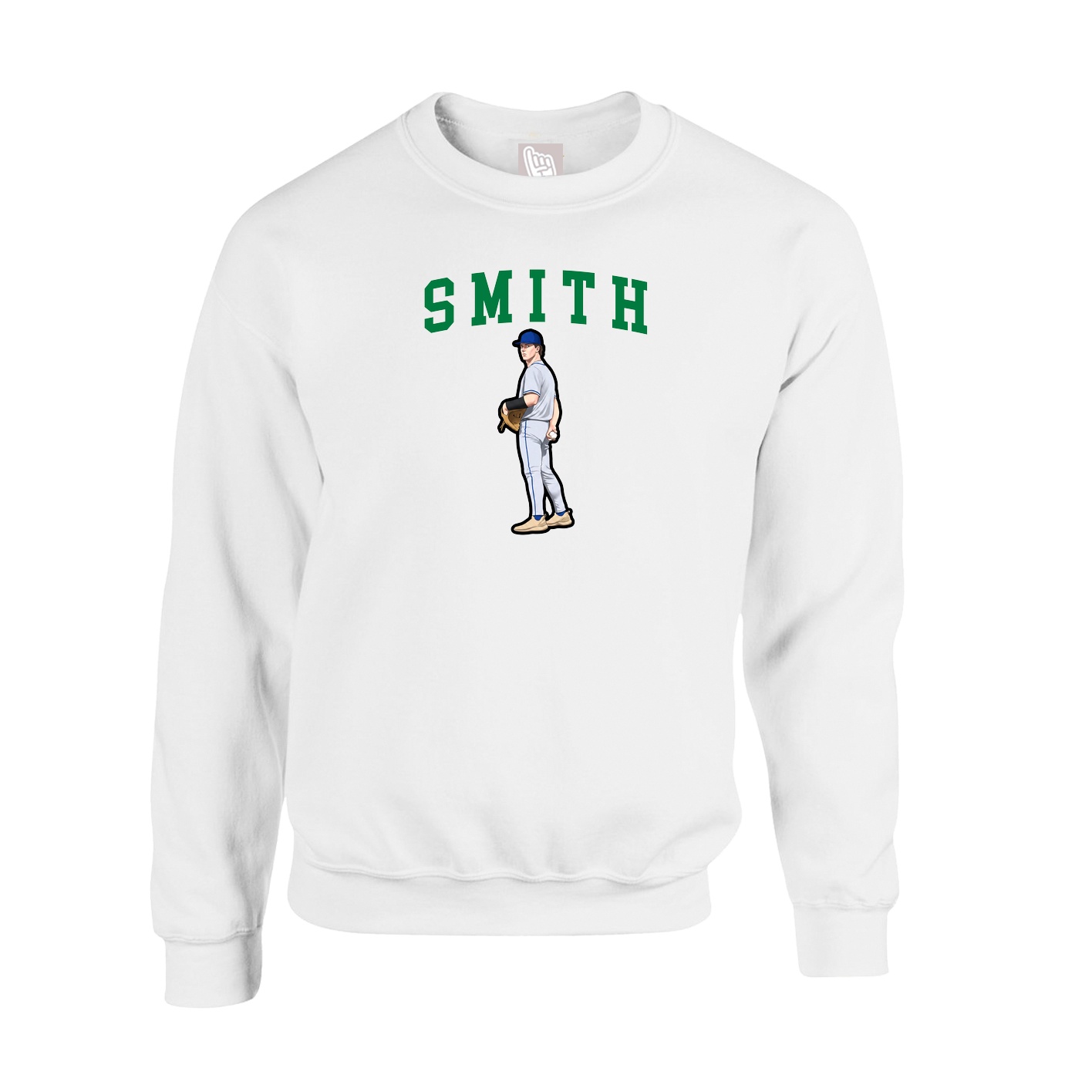 Fleece Crew — Shirsey in White