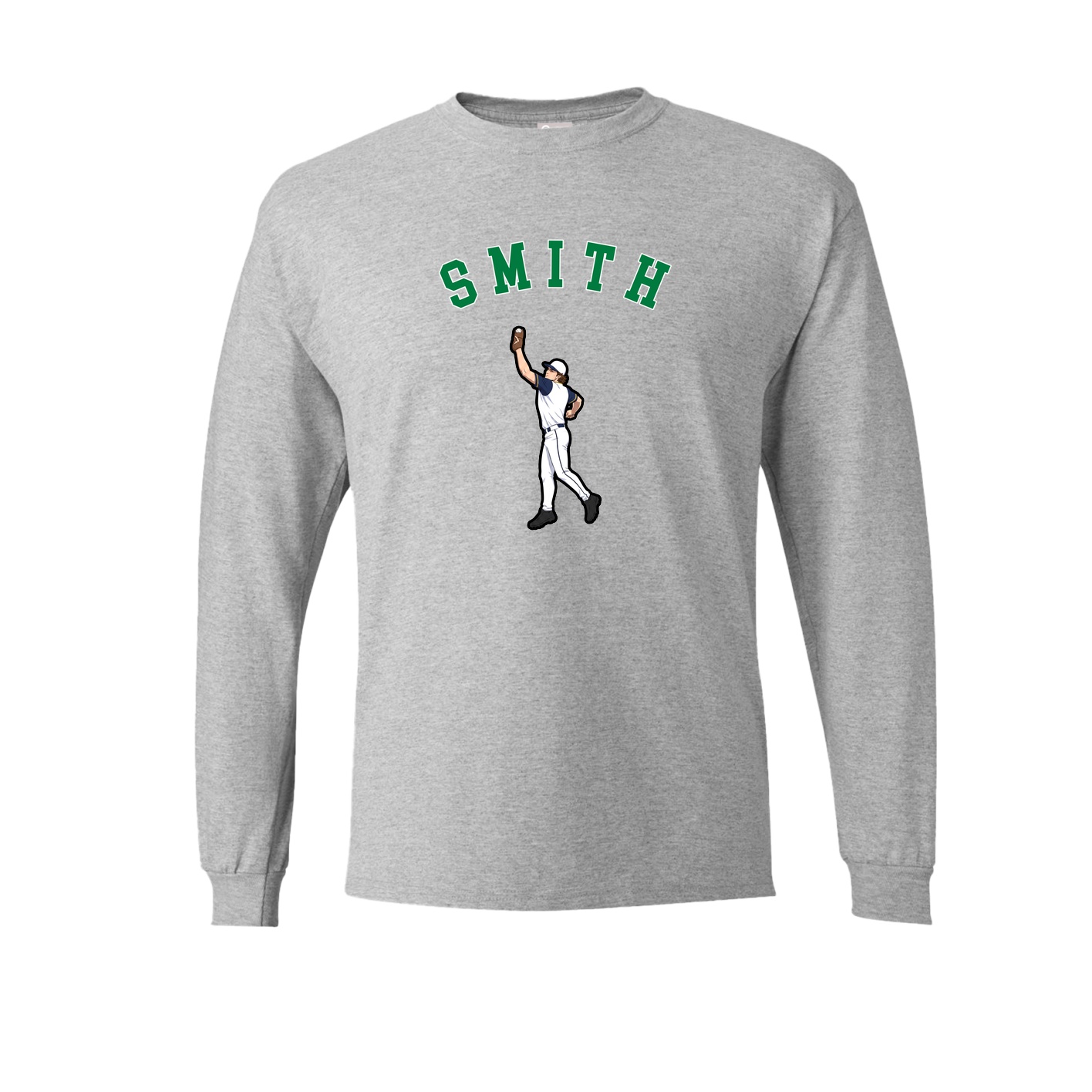 Long Sleeve Tee — Shirsey Arch in Grey