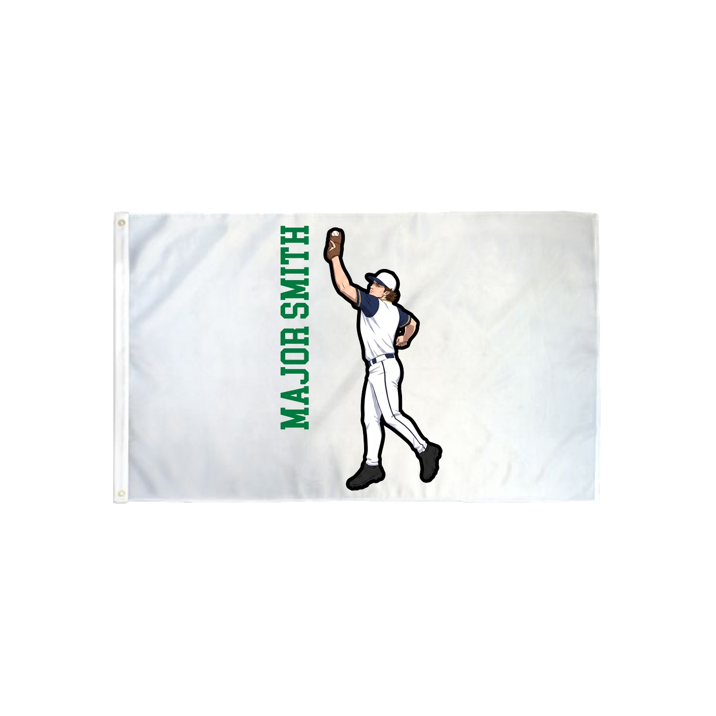 3x5 Flag — Name Vertical in Classic