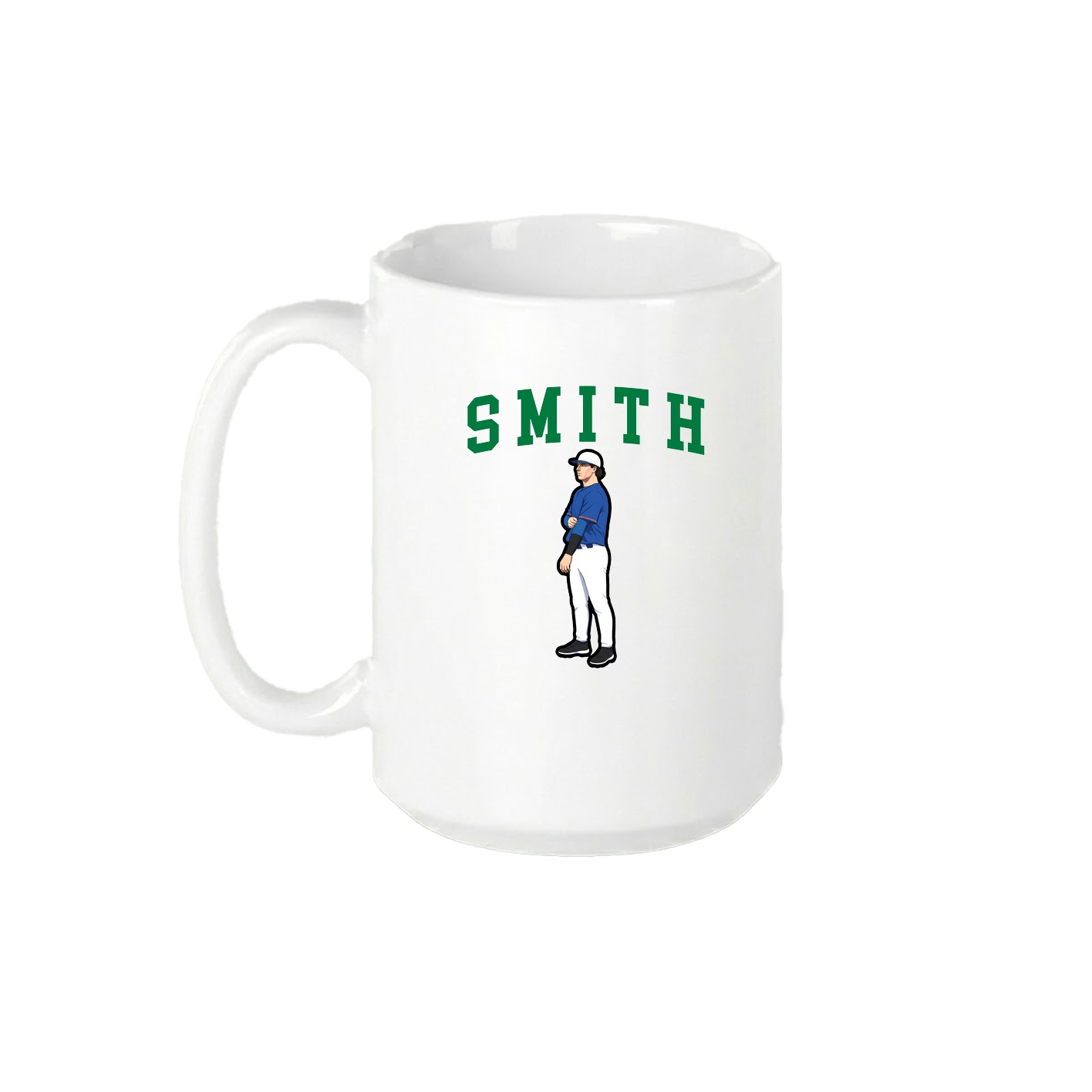 15oz Coffee Mug — Shirsey in White