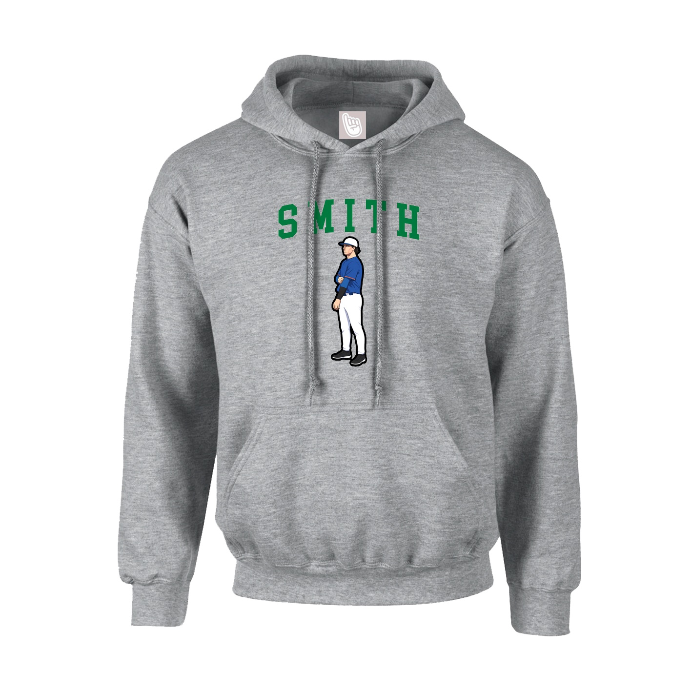 Hoodie — Shirsey in Grey