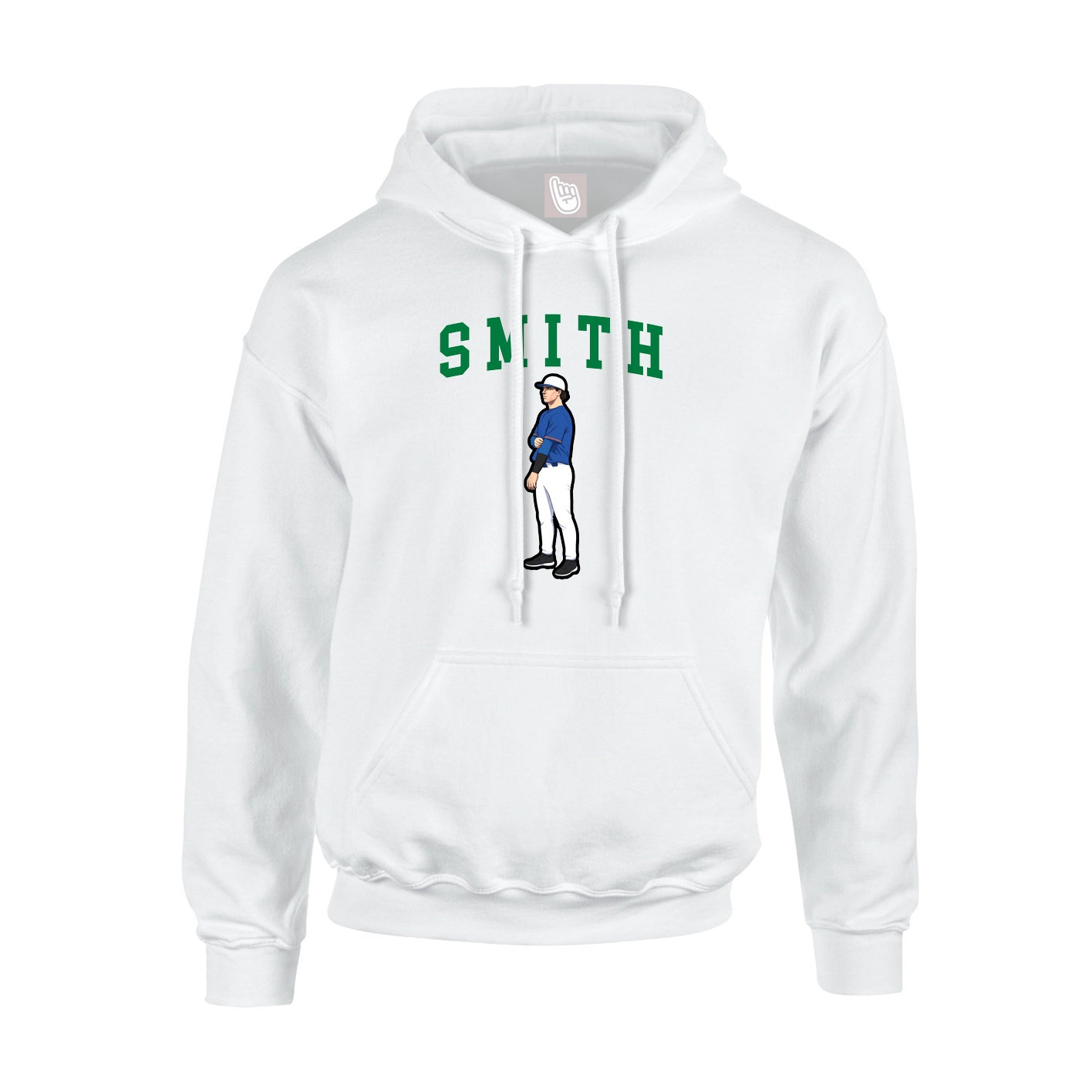 Youth Hoodie — Shirsey in White
