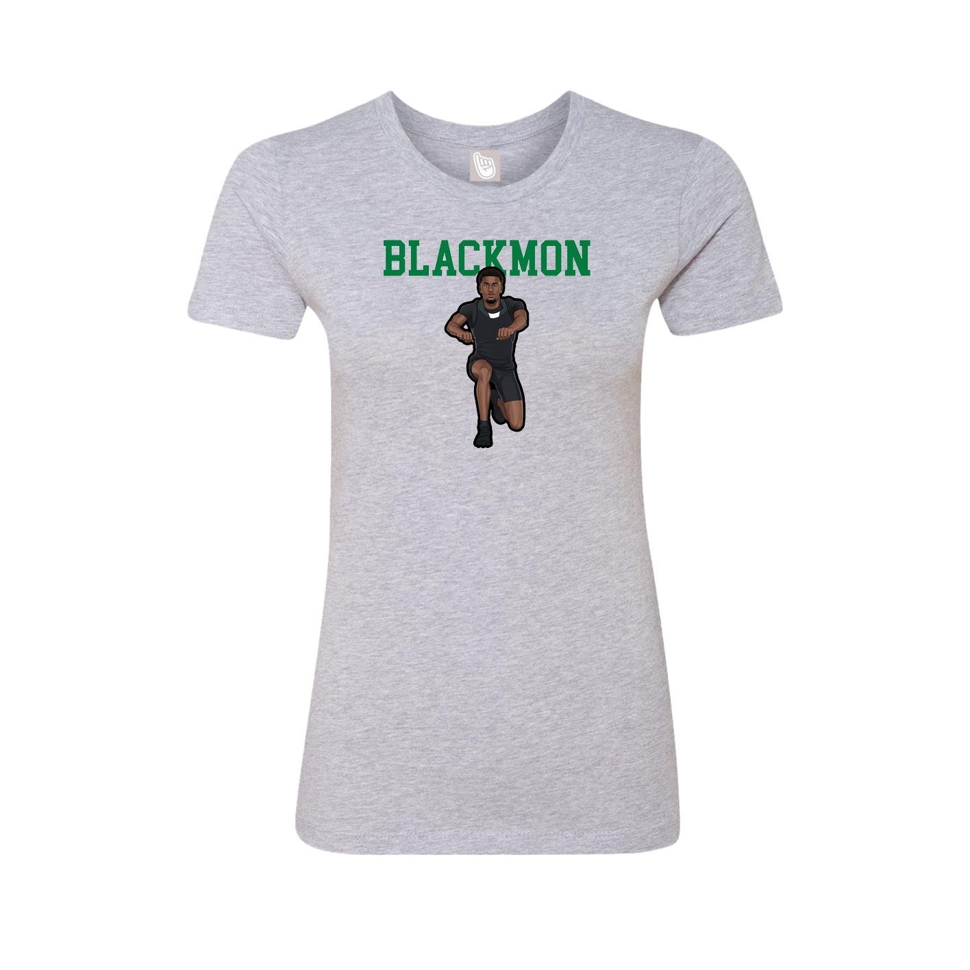 Fitted Women's Tee — Shirsey in Grey