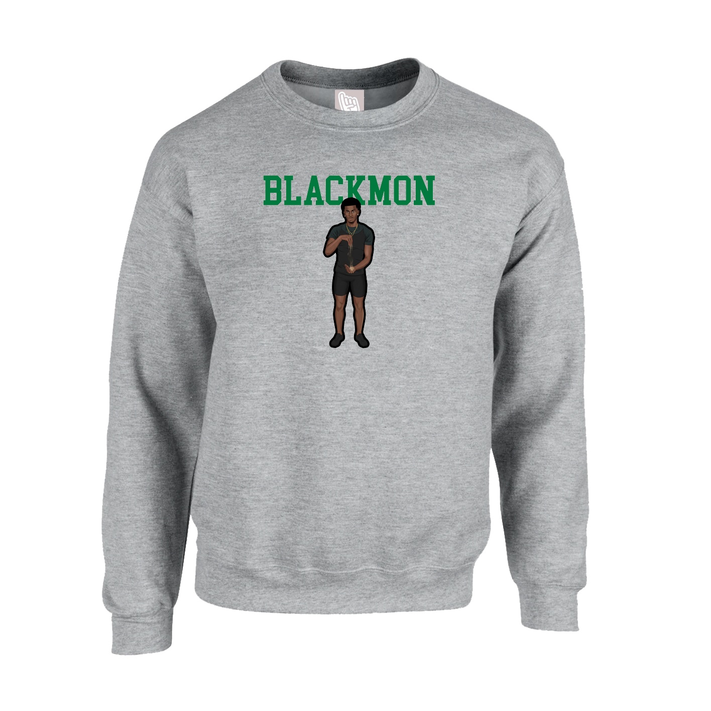 Fleece Crew — Shirsey in Grey