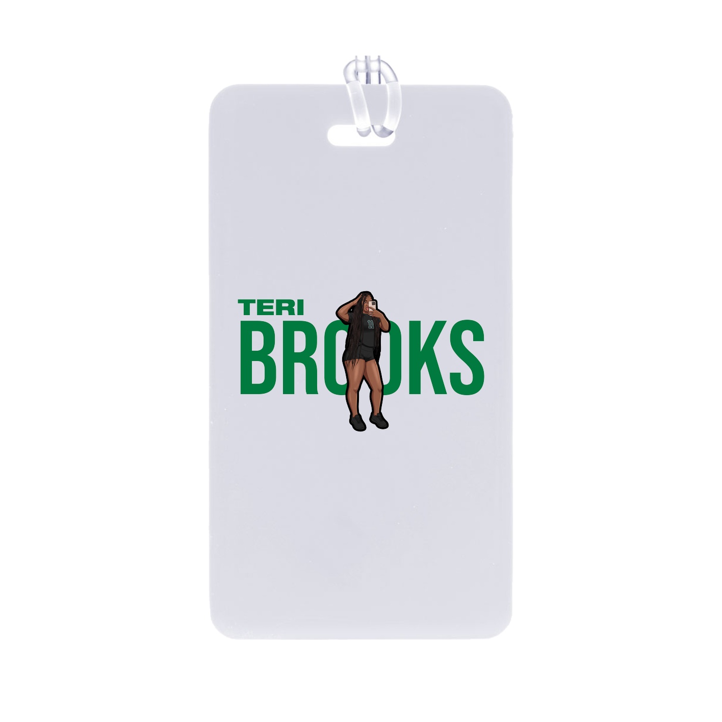 Bag Tag — Player Name in Classic