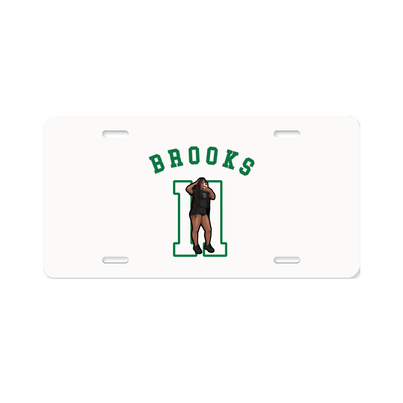 License Plate — Shirsey Arch in Classic
