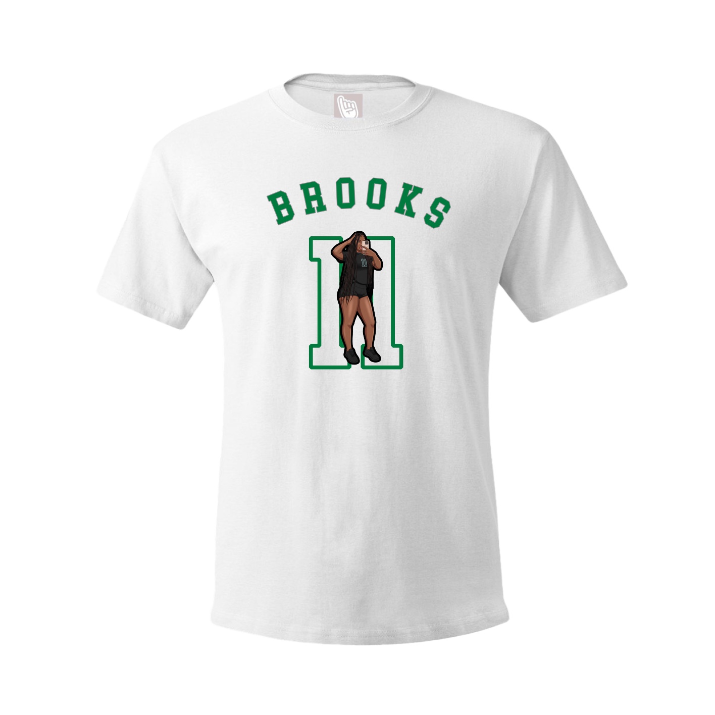 Youth Tee — Shirsey Arch in White