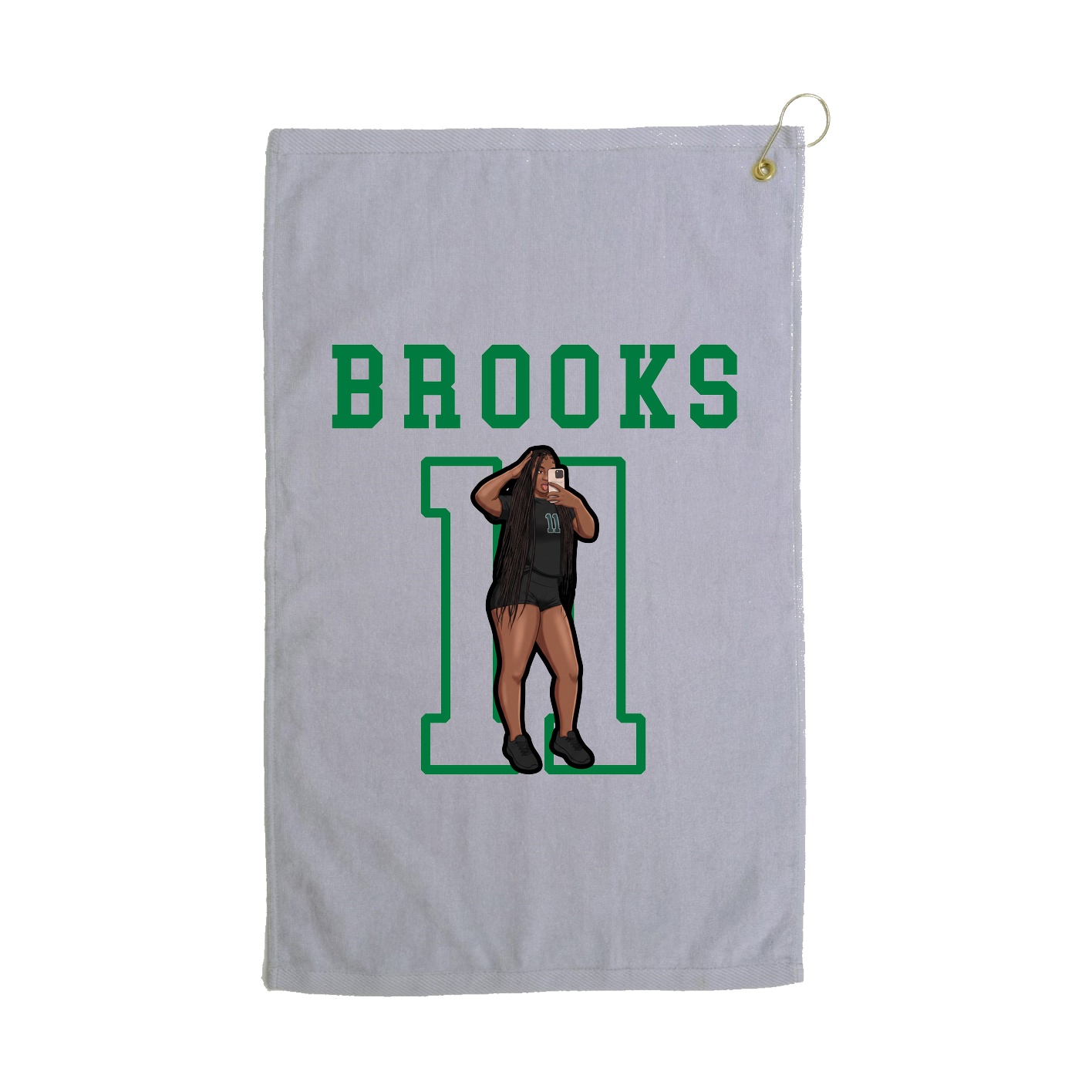 Golf Towel — Shirsey in Grey