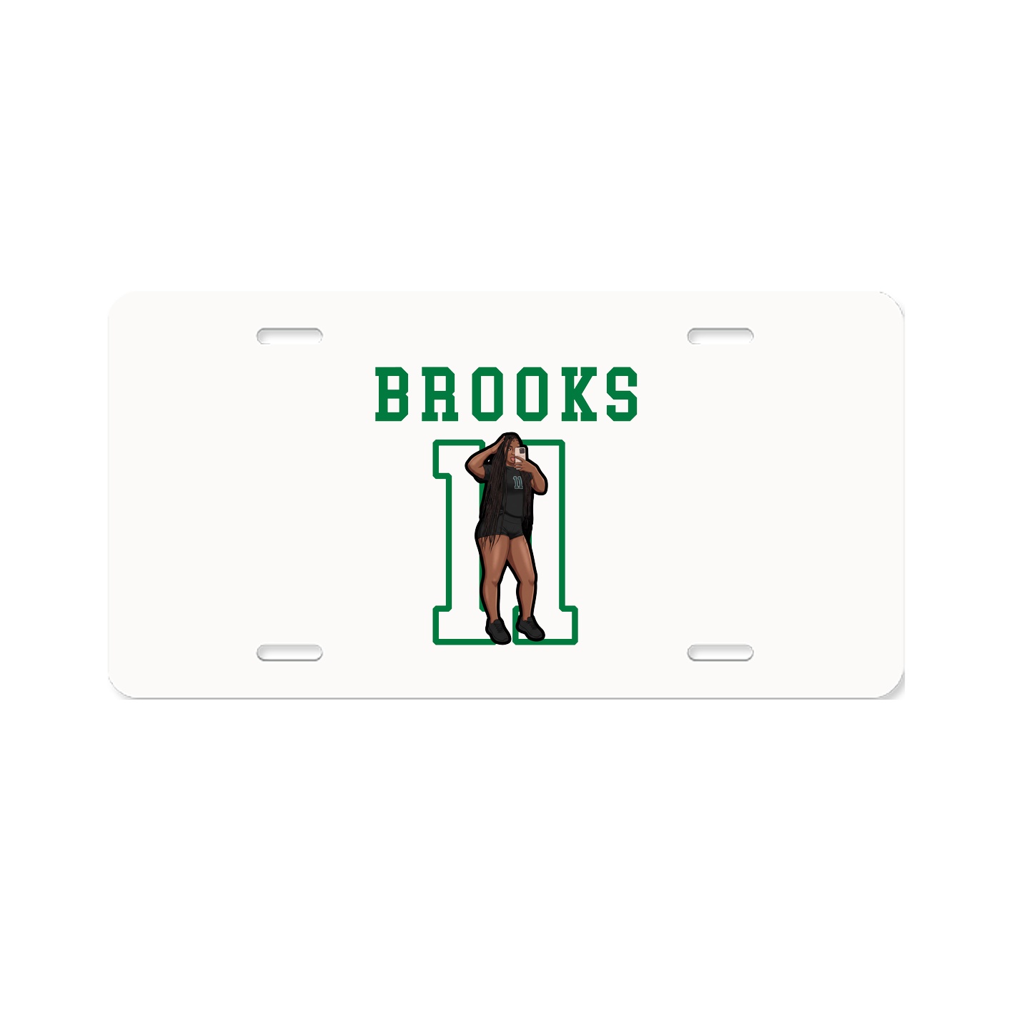 License Plate — Shirsey in Classic