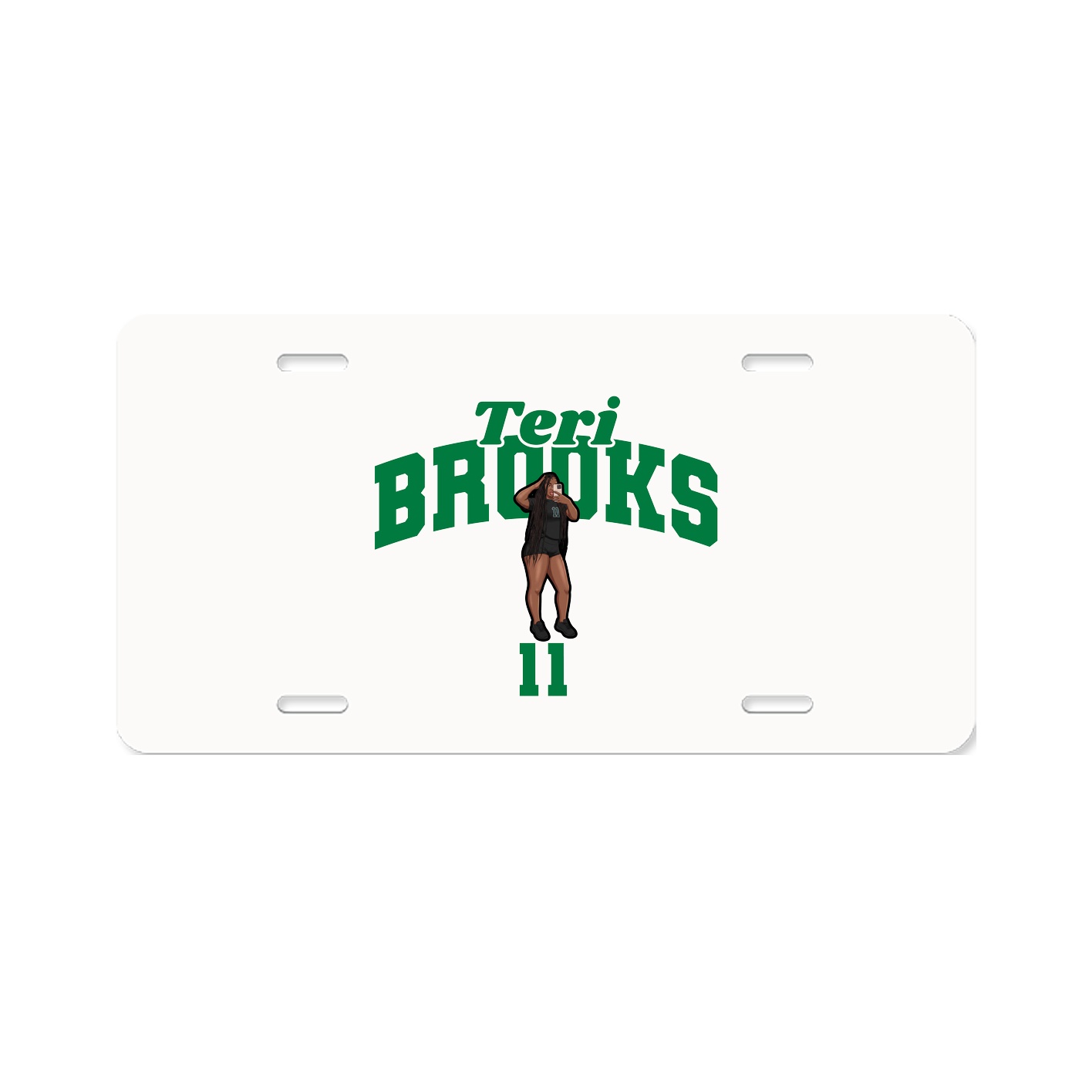 License Plate — Signature Arch in Classic