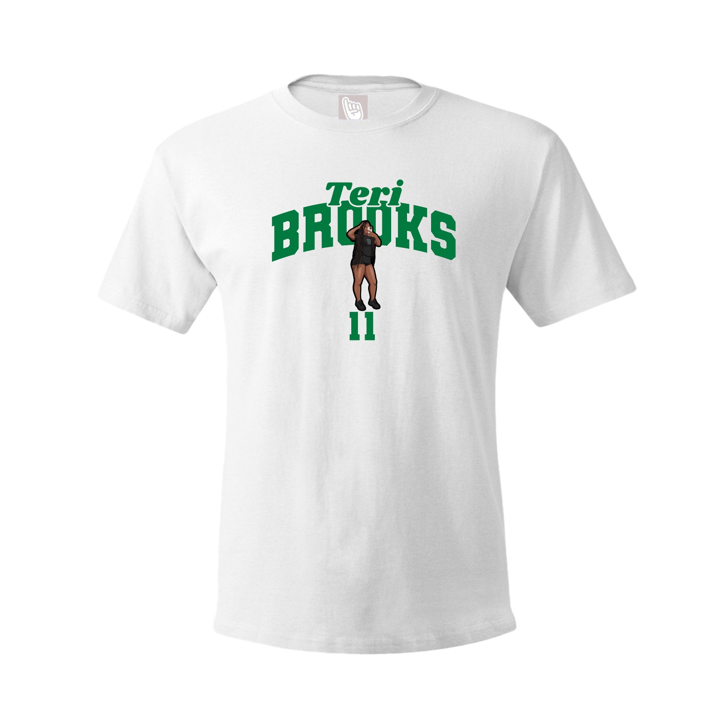 Tee — Signature Arch in White