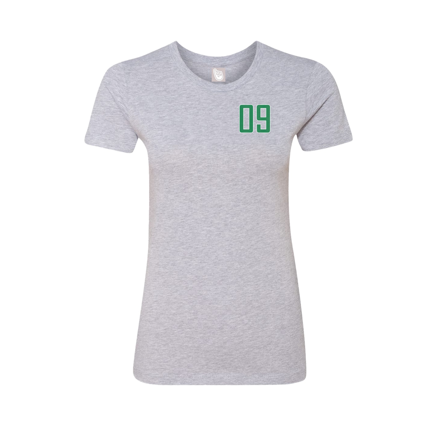 Womens Tee — Front Shirsy in Grey