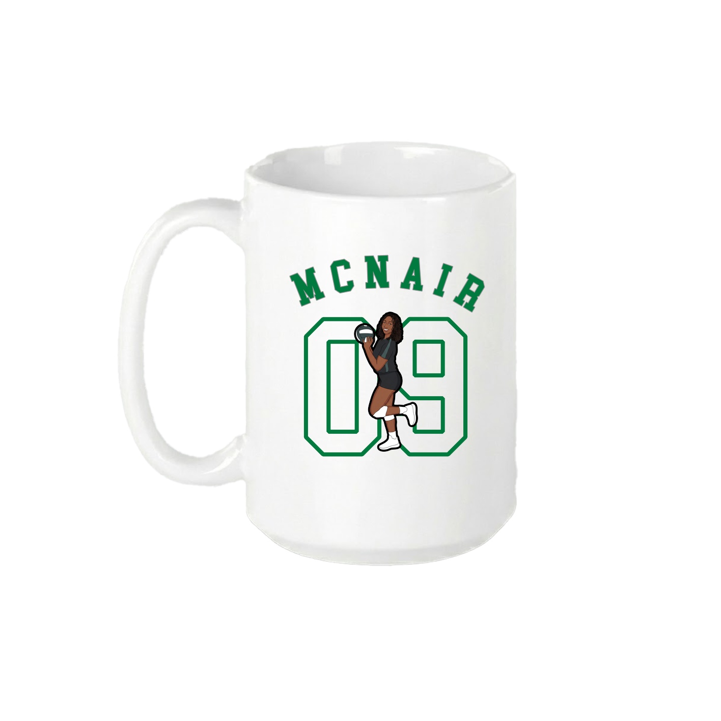 15oz Coffee Mug — Shirsey Arch in White