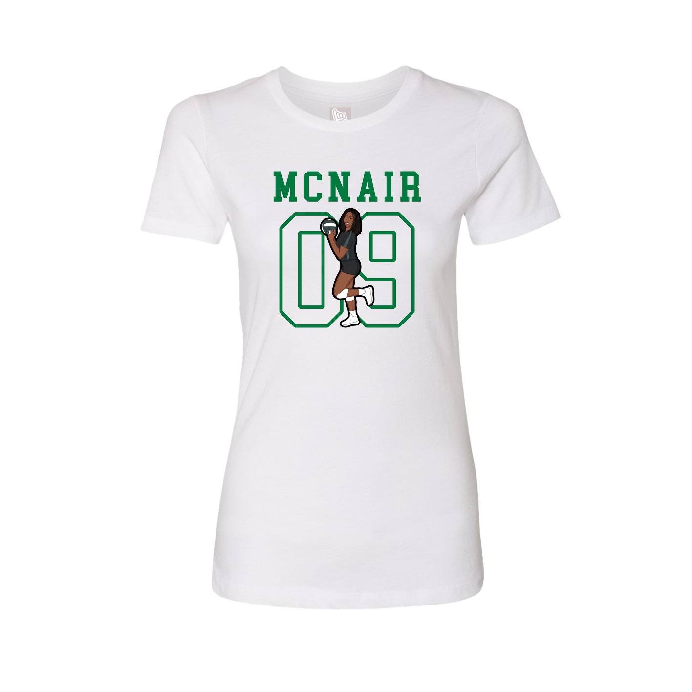 Fitted Women's Tee — Shirsey in White