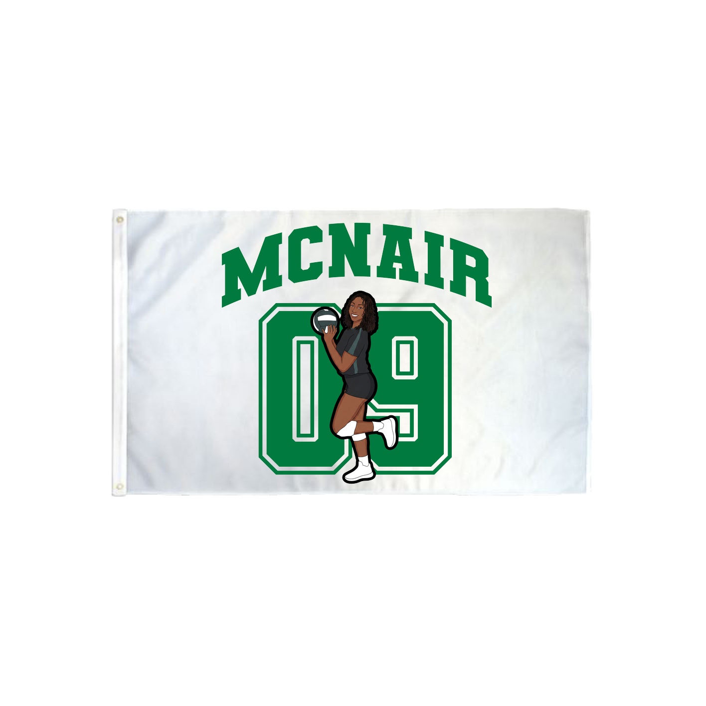 3x5 Flag — Number in Classic