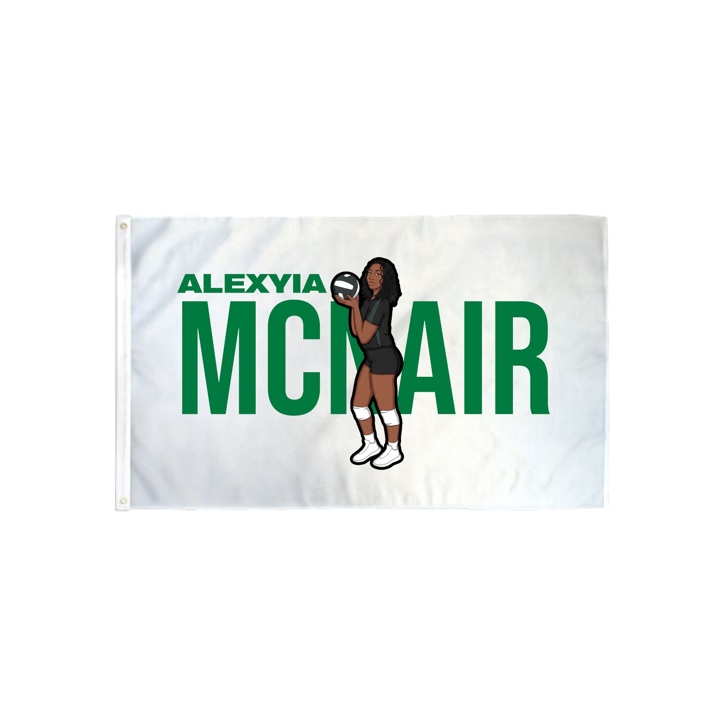 3x5 Flag — Player Name in Classic