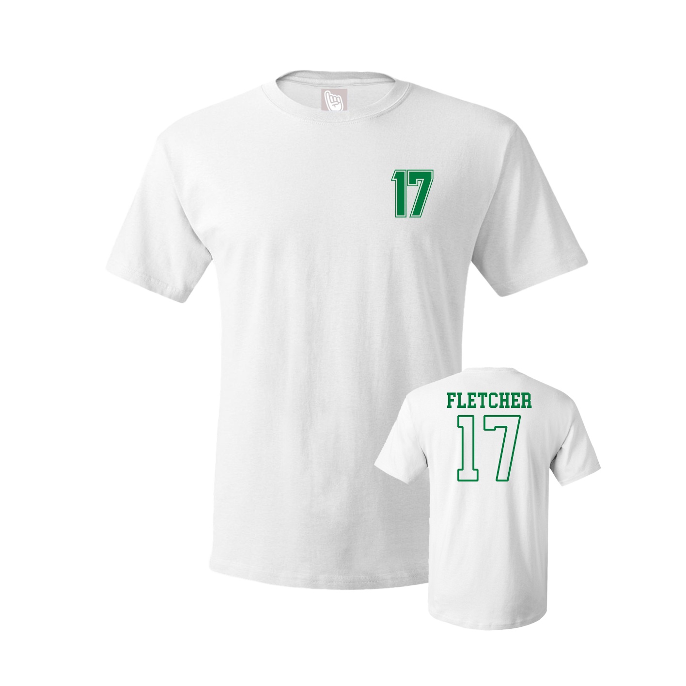 Tee — Chest Back in White