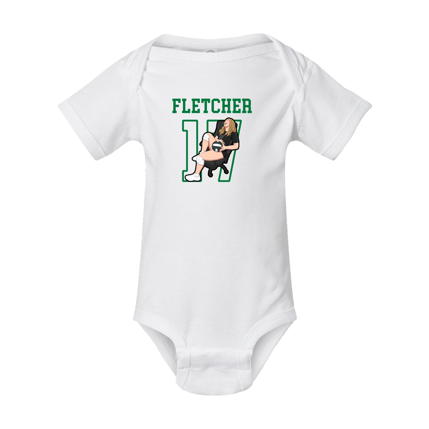Baby Onesie — Shirsey in White