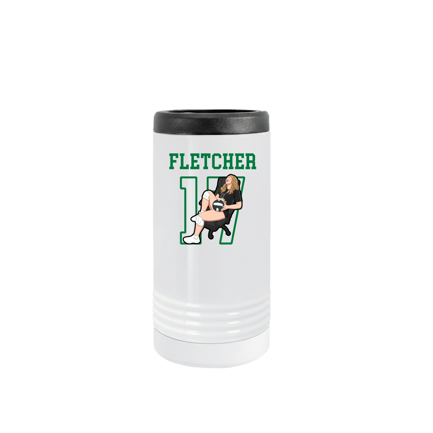 Slim Beverage Holder — Shirsey in White