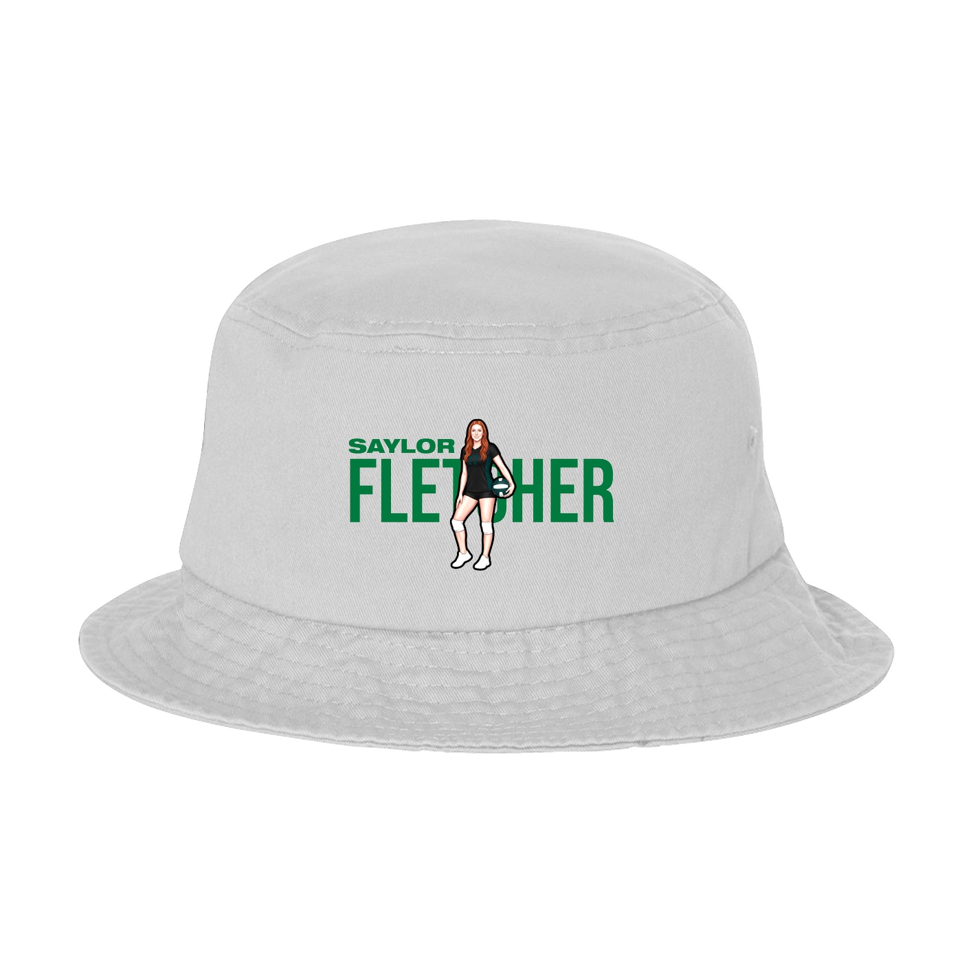 Bucket Cap — Player Name in White