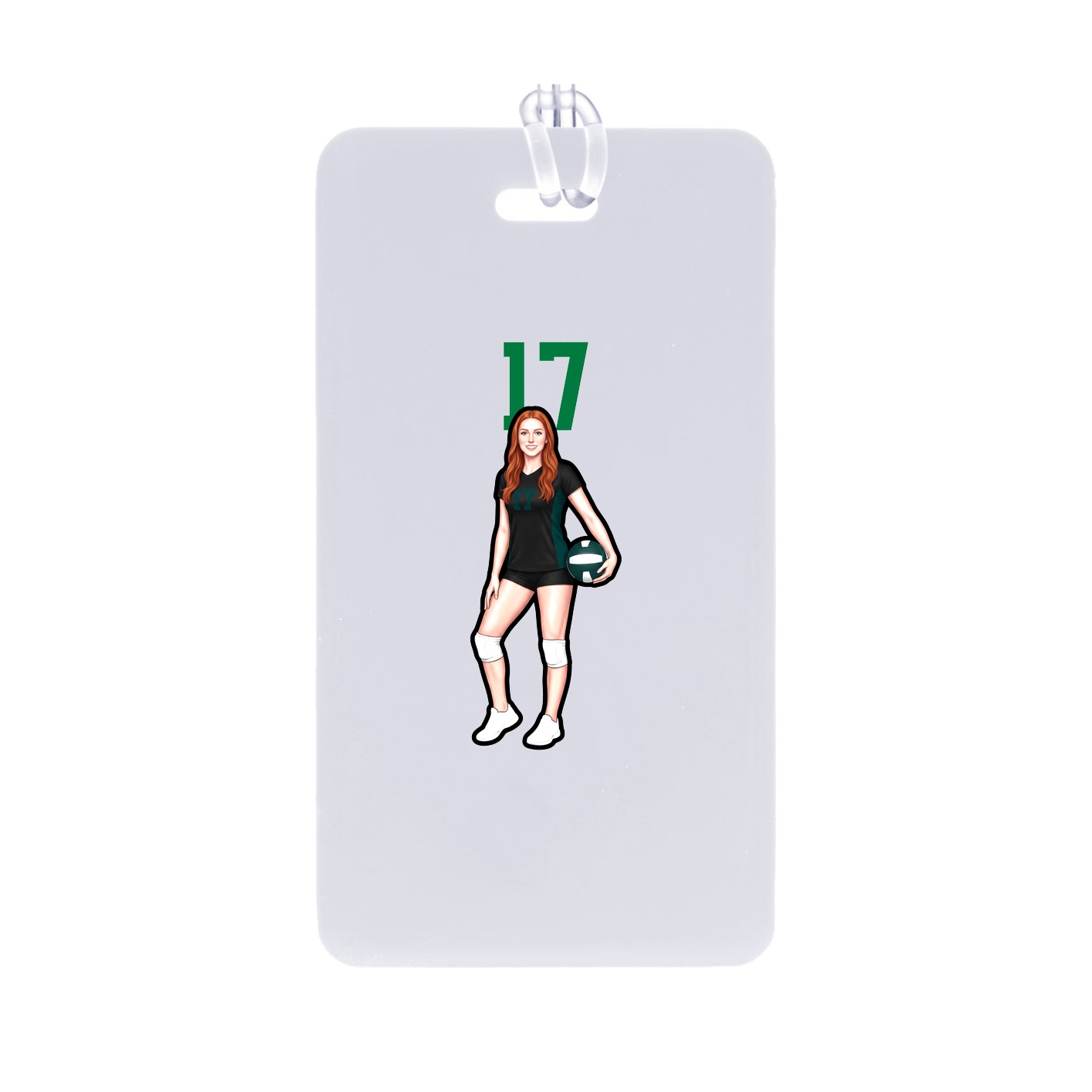 Bag Tag — Number Top in Classic