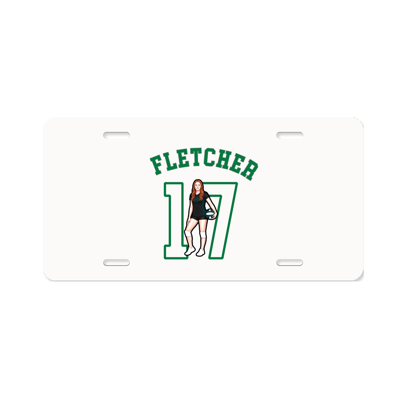 License Plate — Shirsey Arch in Classic