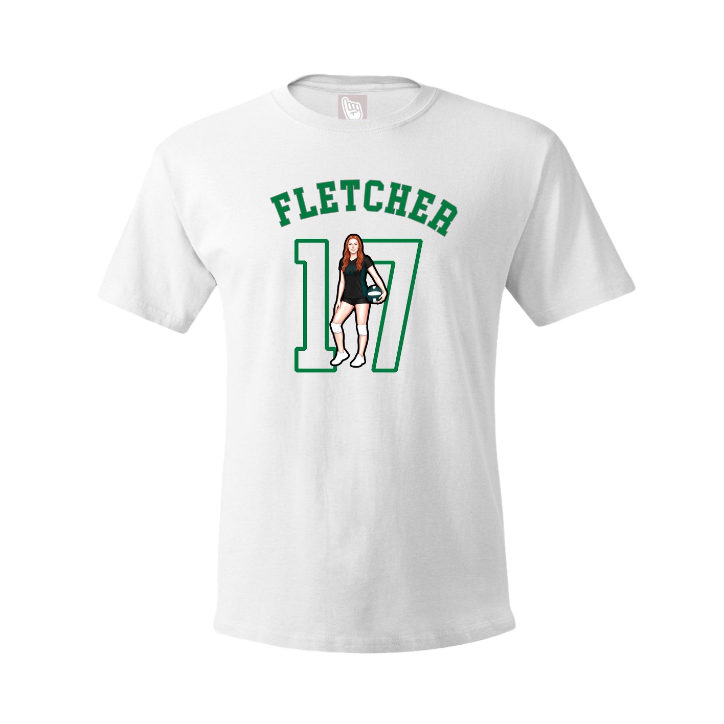 Tee — Shirsey Arch in White