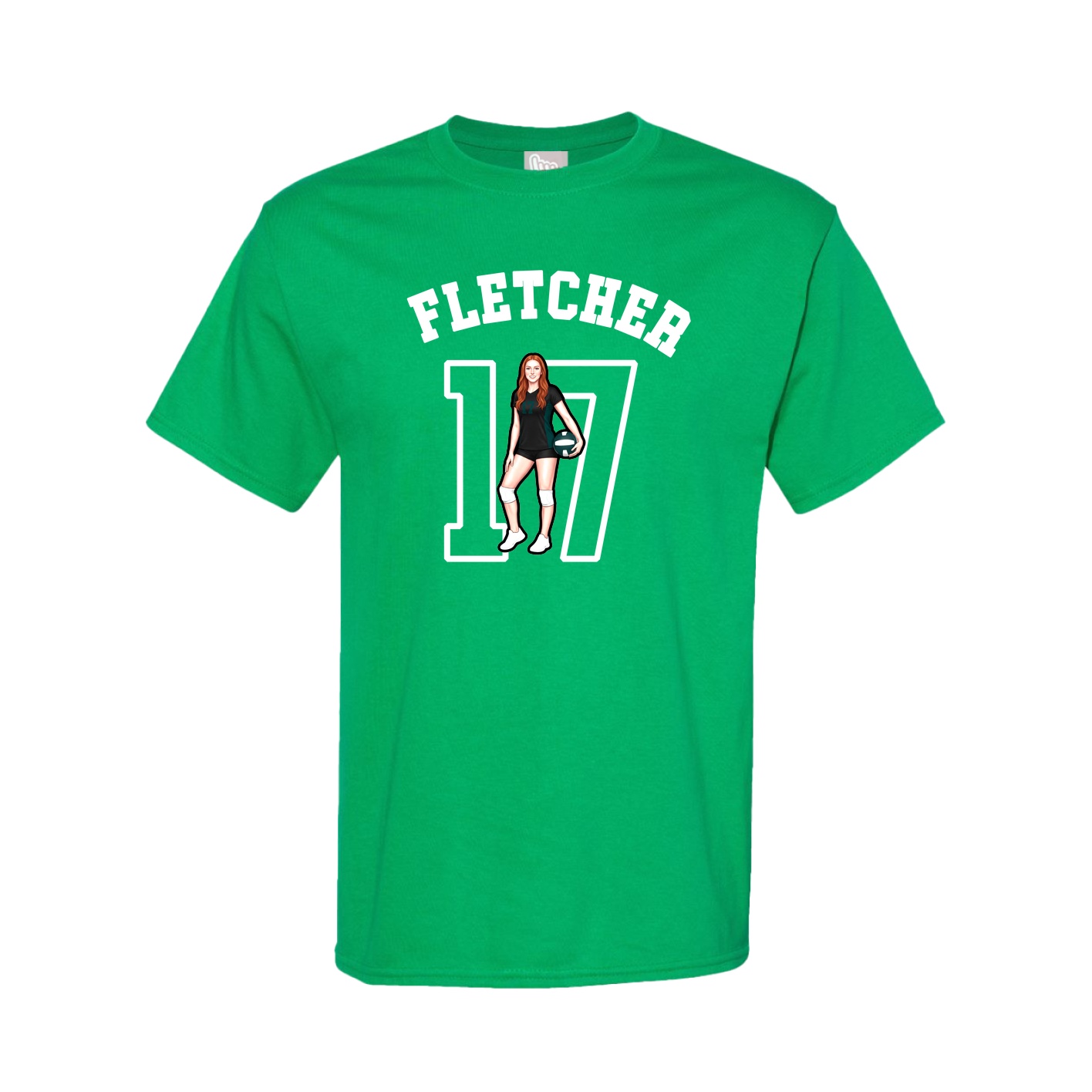 Youth Tee — Shirsey Arch in Green