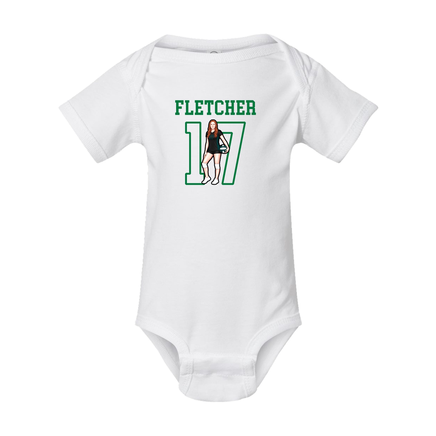 Baby Onesie — Shirsey in White