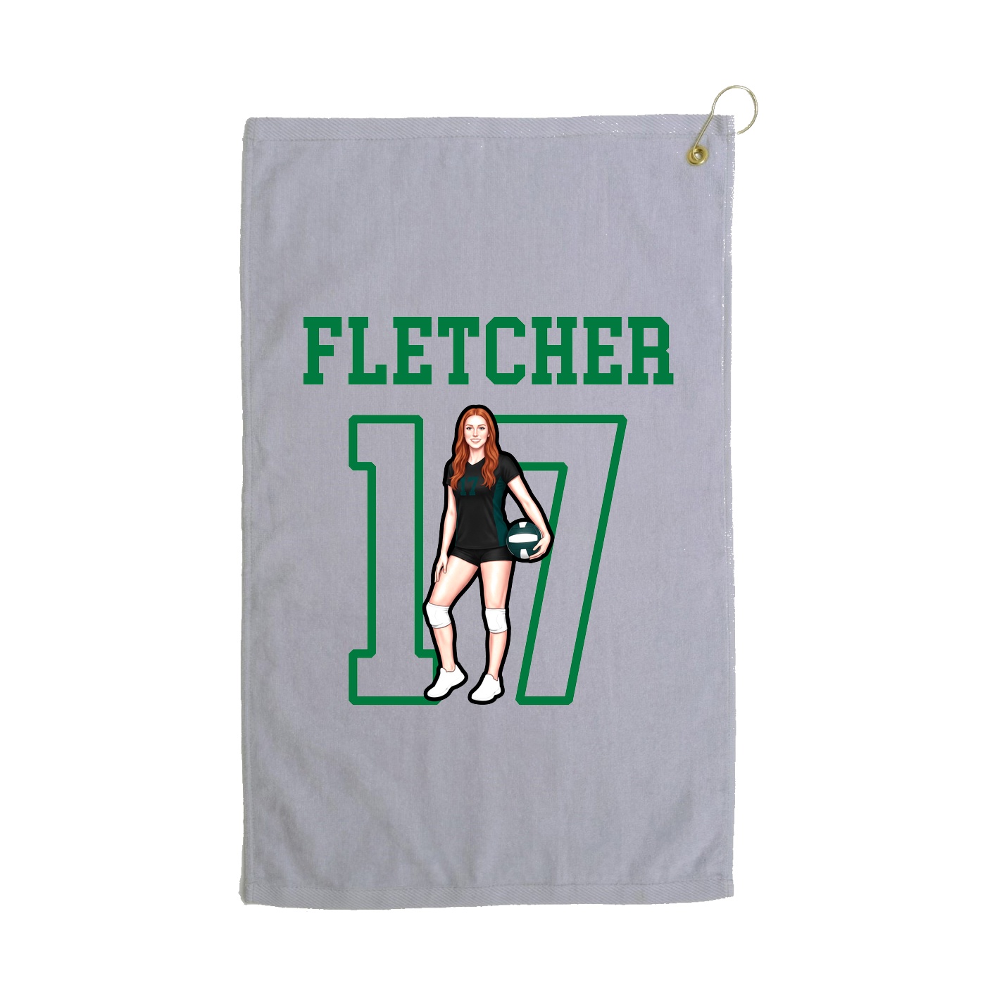 Golf Towel — Shirsey in Grey