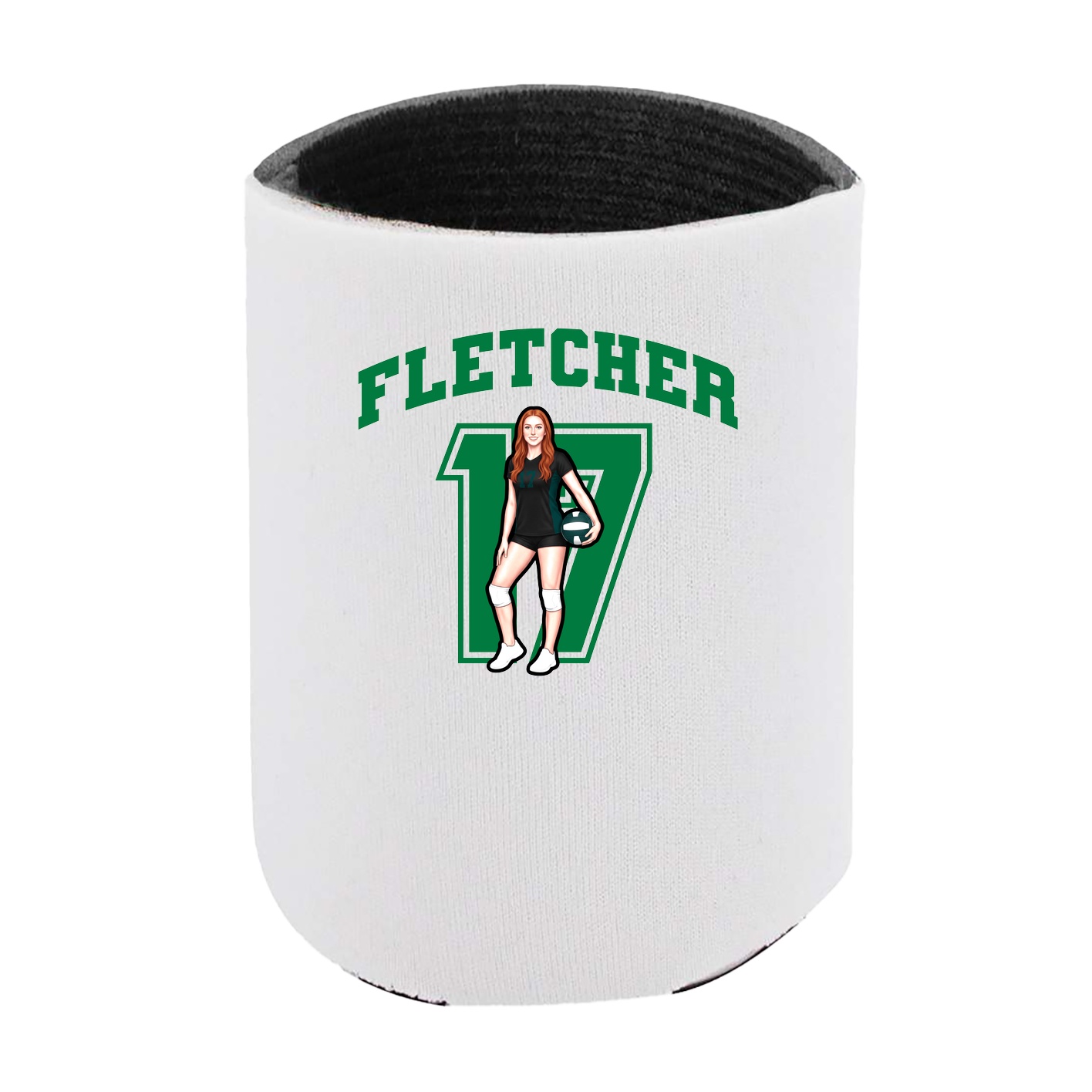 Can Holder — Number in White