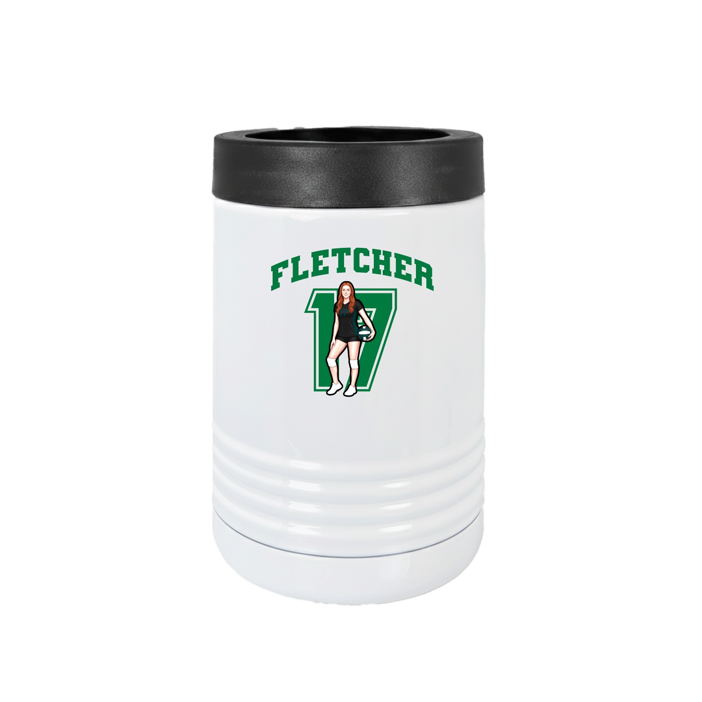 Beverage Holder — Number in White