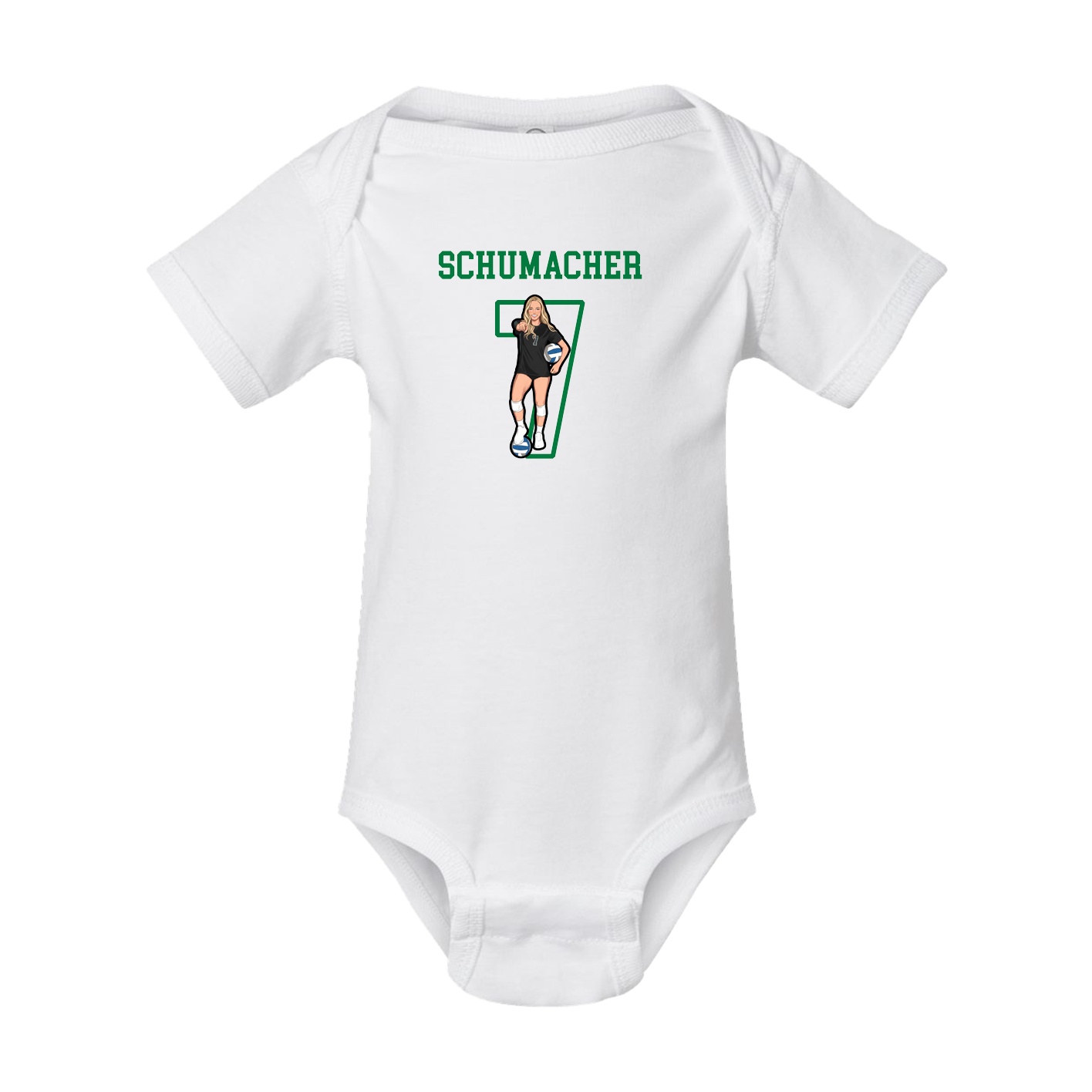 Baby Onesie — Shirsey in White