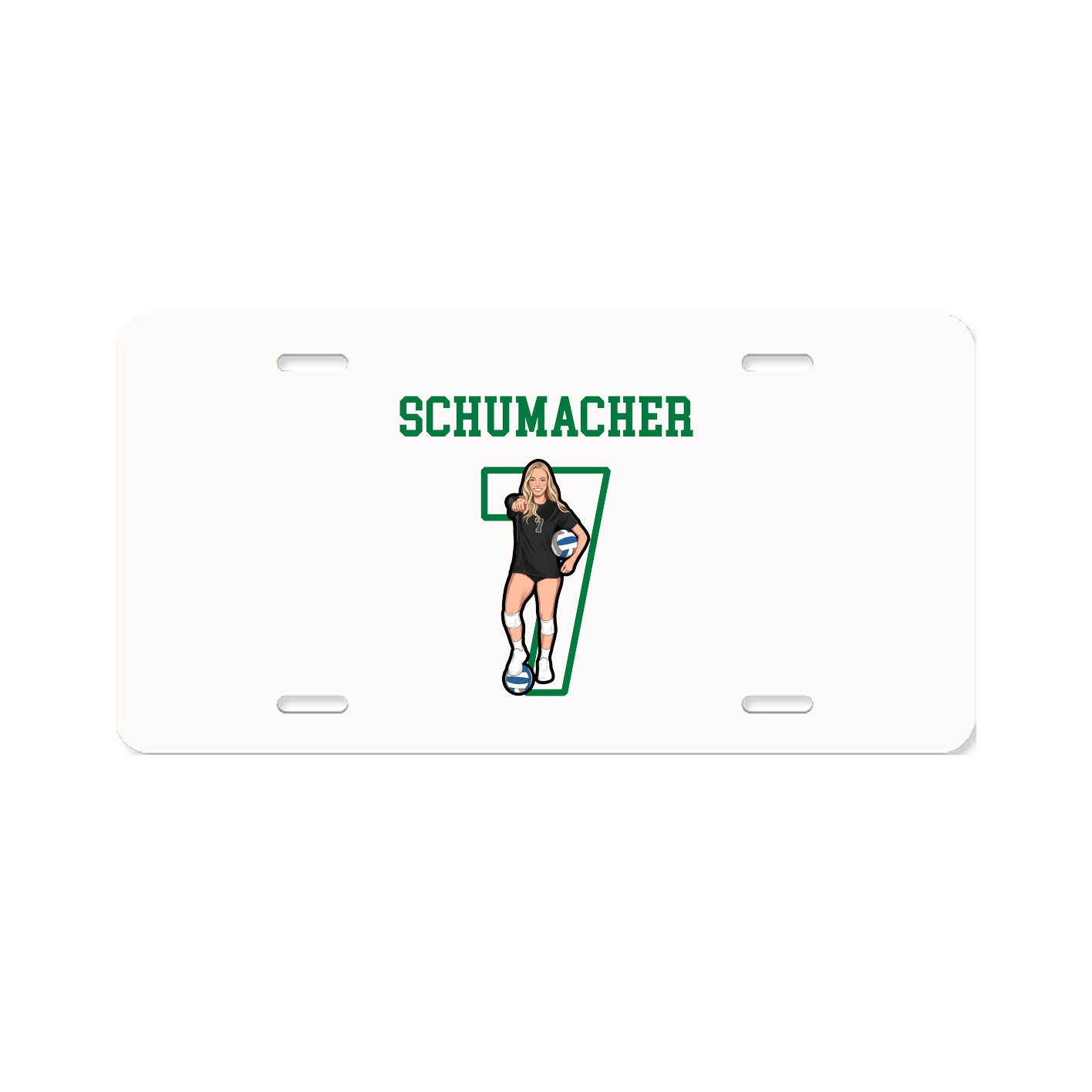 License Plate — Shirsey in Classic